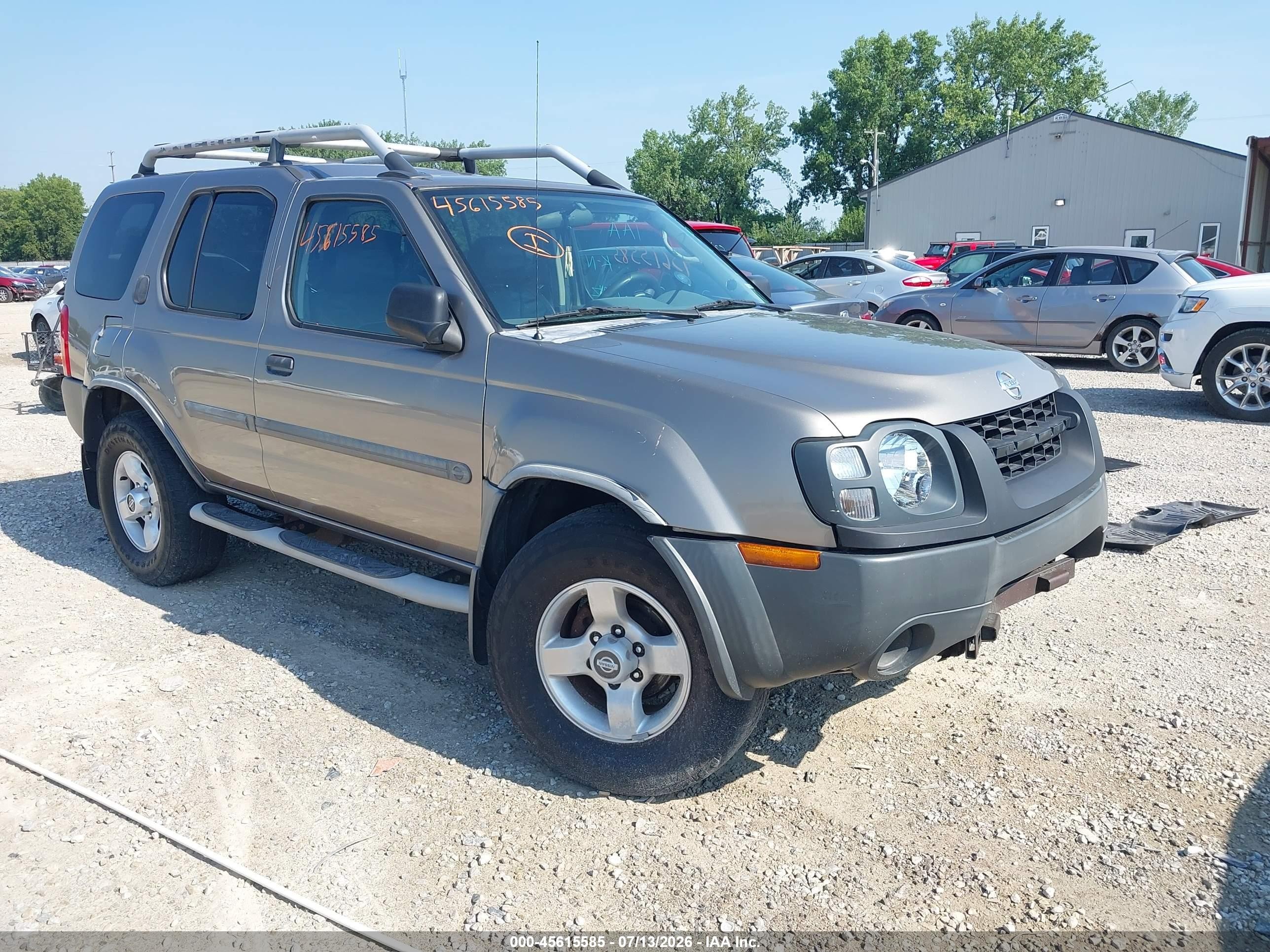 2004 Nissan Xterra Xe Желто-коричневый vin: 5N1ED28T64C662170