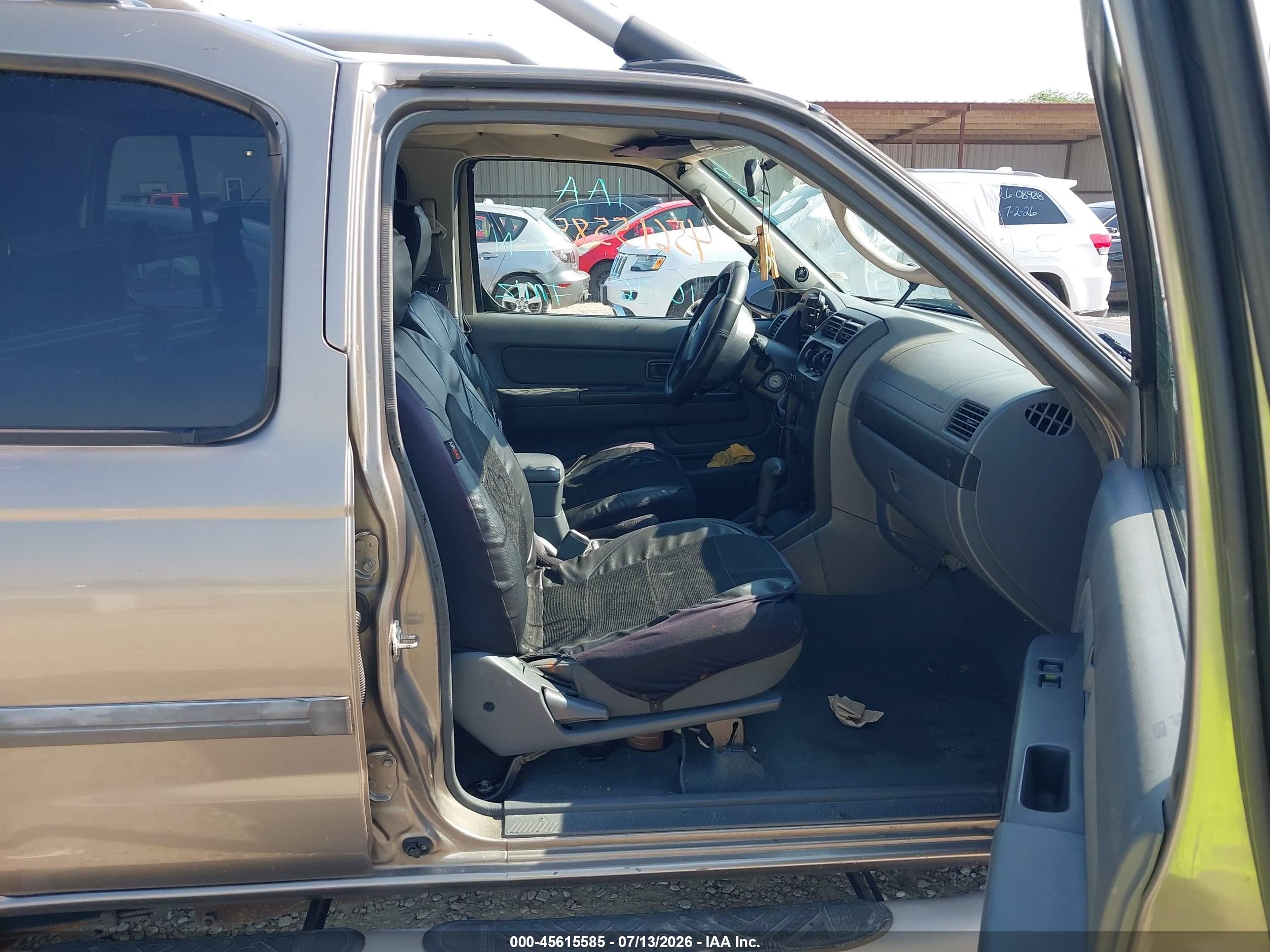 2004 Nissan Xterra Xe Желто-коричневый vin: 5N1ED28T64C662170