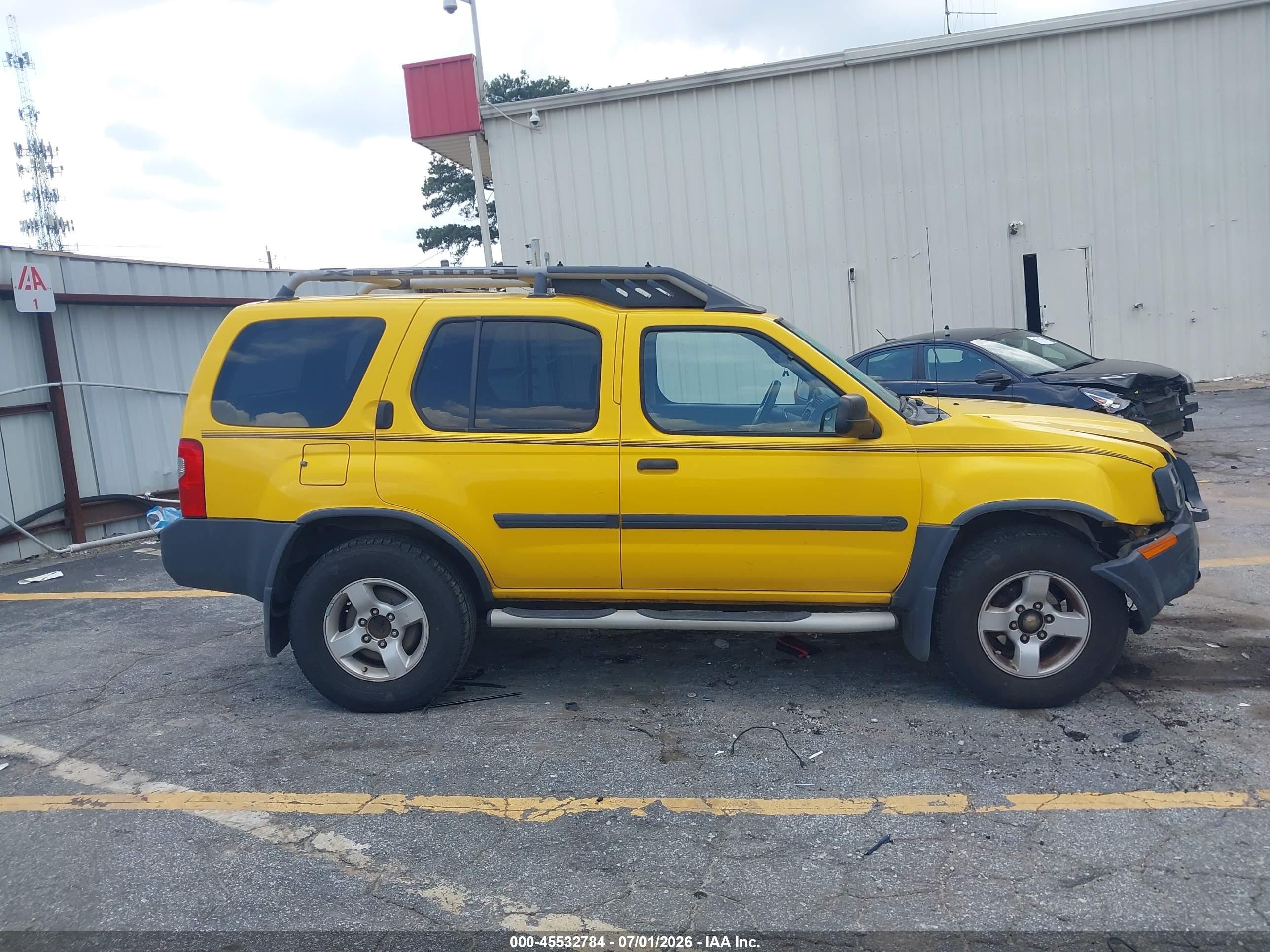 2004 Nissan Xterra Xe Yellow vin: 5N1ED28T64C663240