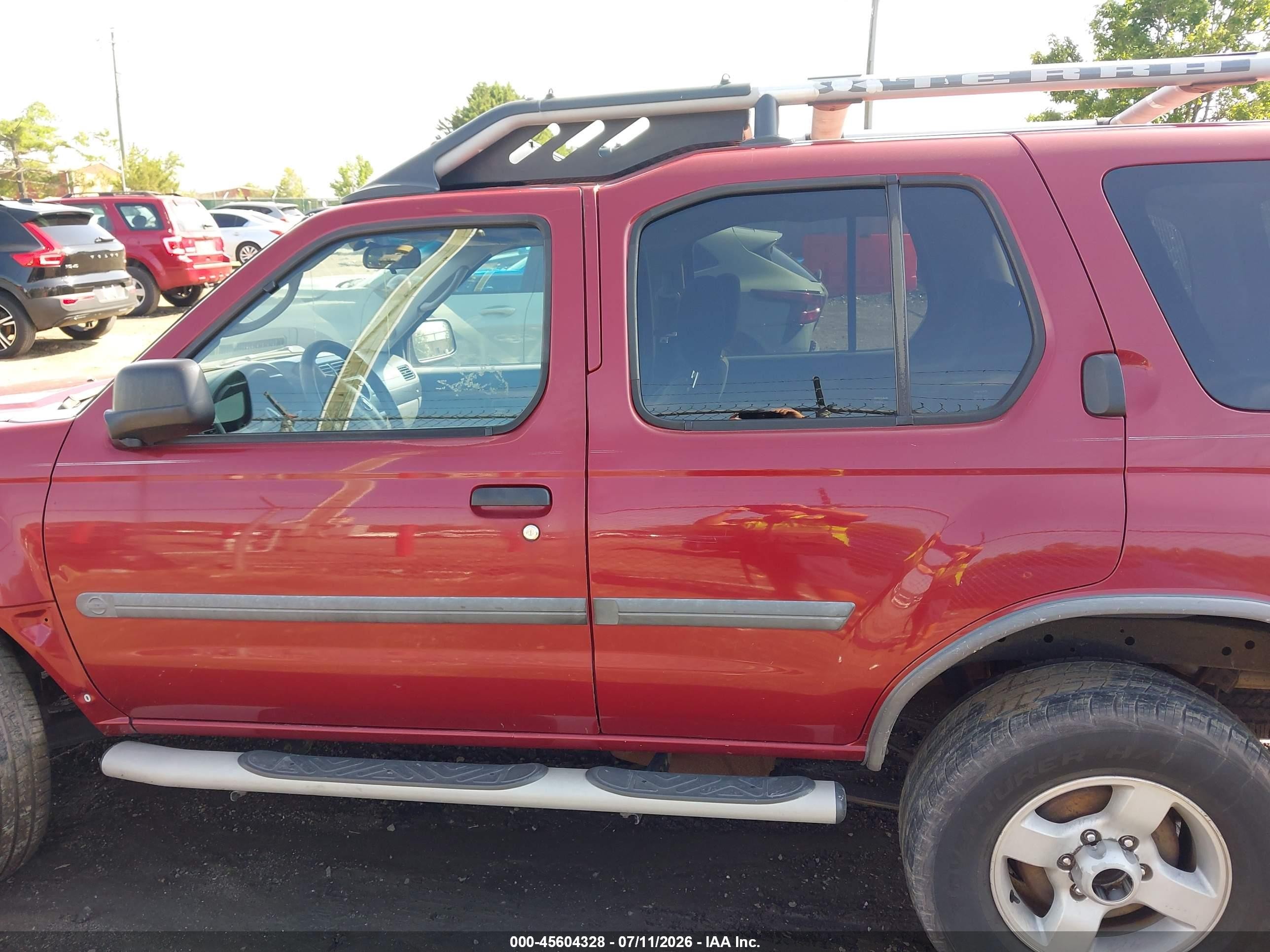 2004 Nissan Xterra Xe Burgundy vin: 5N1ED28T64C673699