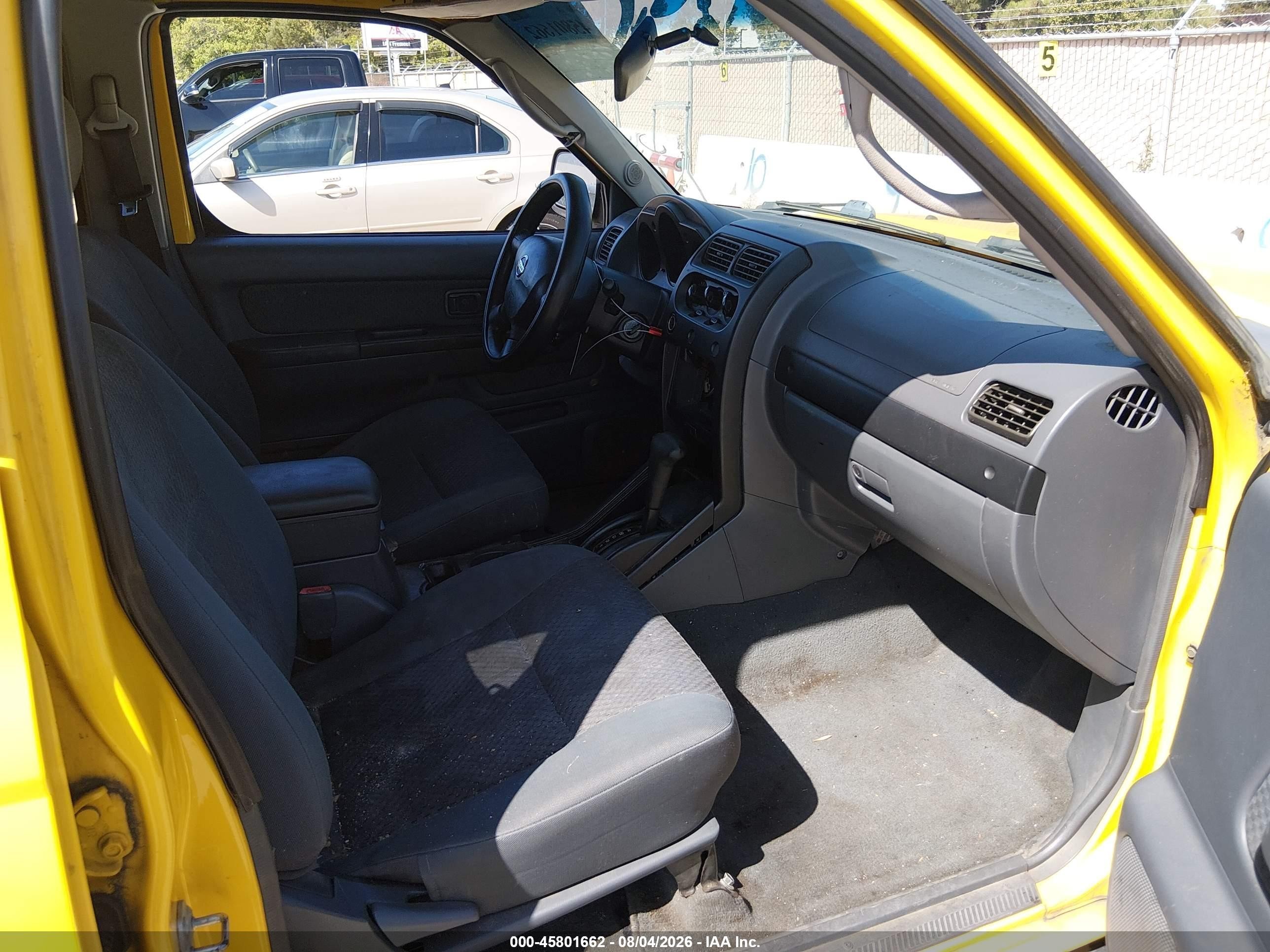 2004 Nissan Xterra Xe Yellow vin: 5N1ED28T64C676053