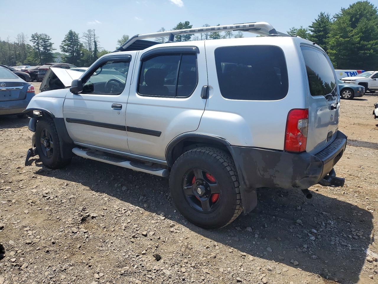 2001 Nissan Xterra Xe-v6 Silver vin: 5N1ED28T71C536668