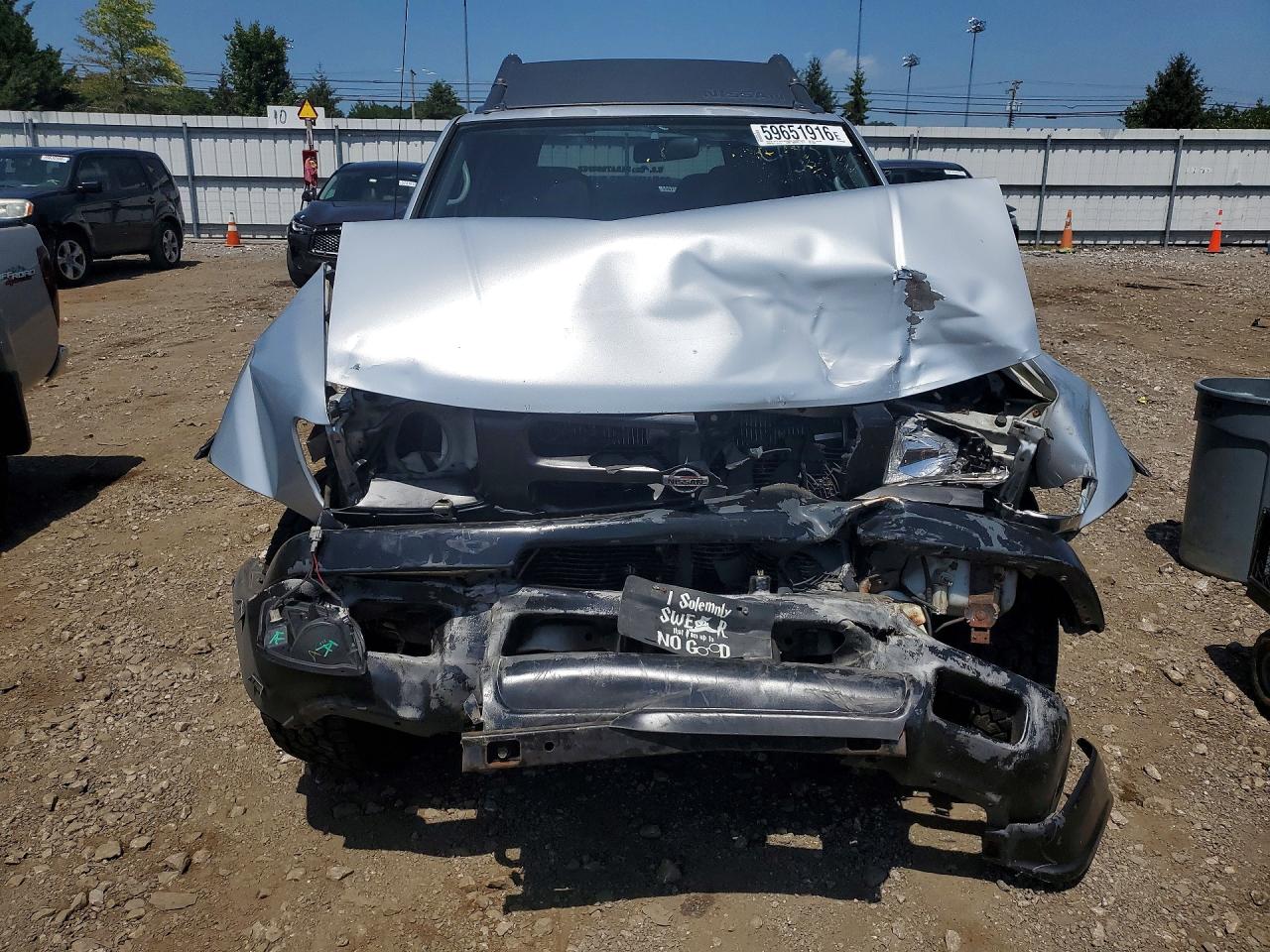2001 Nissan Xterra Xe-v6 Silver vin: 5N1ED28T71C536668