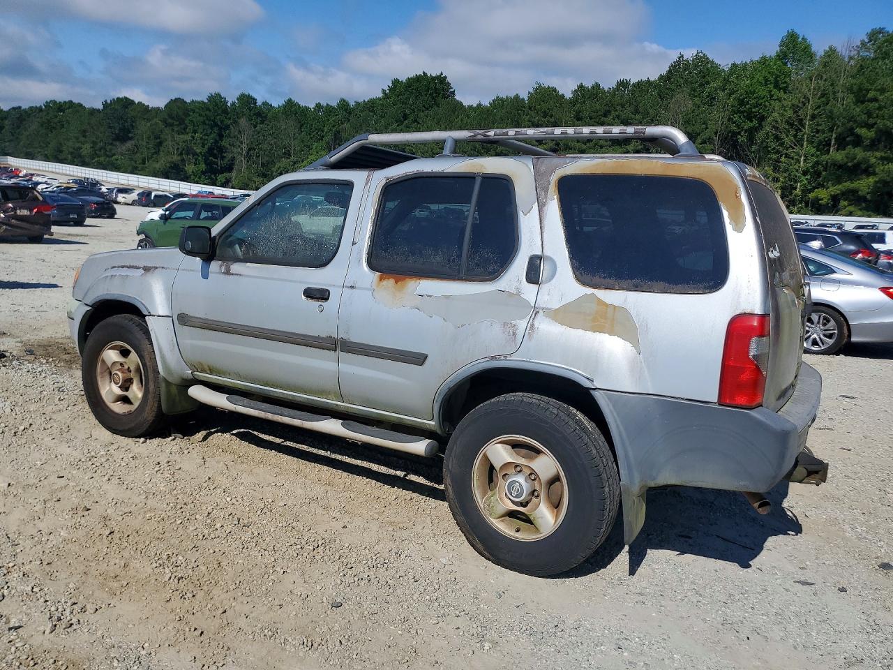 2001 Nissan Xterra Xe-v6 Silver vin: 5N1ED28T71C553700
