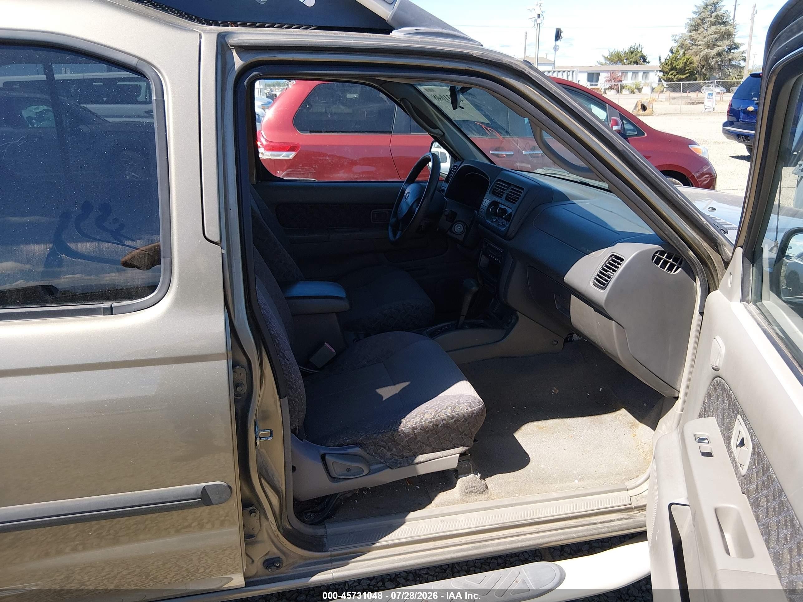 2001 Nissan Xterra Xe-v6 Tan vin: 5N1ED28T71C590102