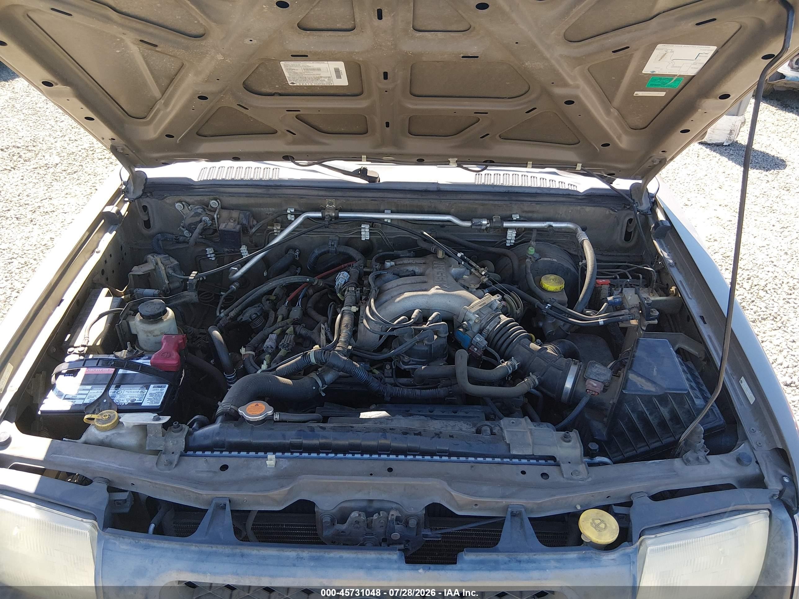2001 Nissan Xterra Xe-v6 Tan vin: 5N1ED28T71C590102
