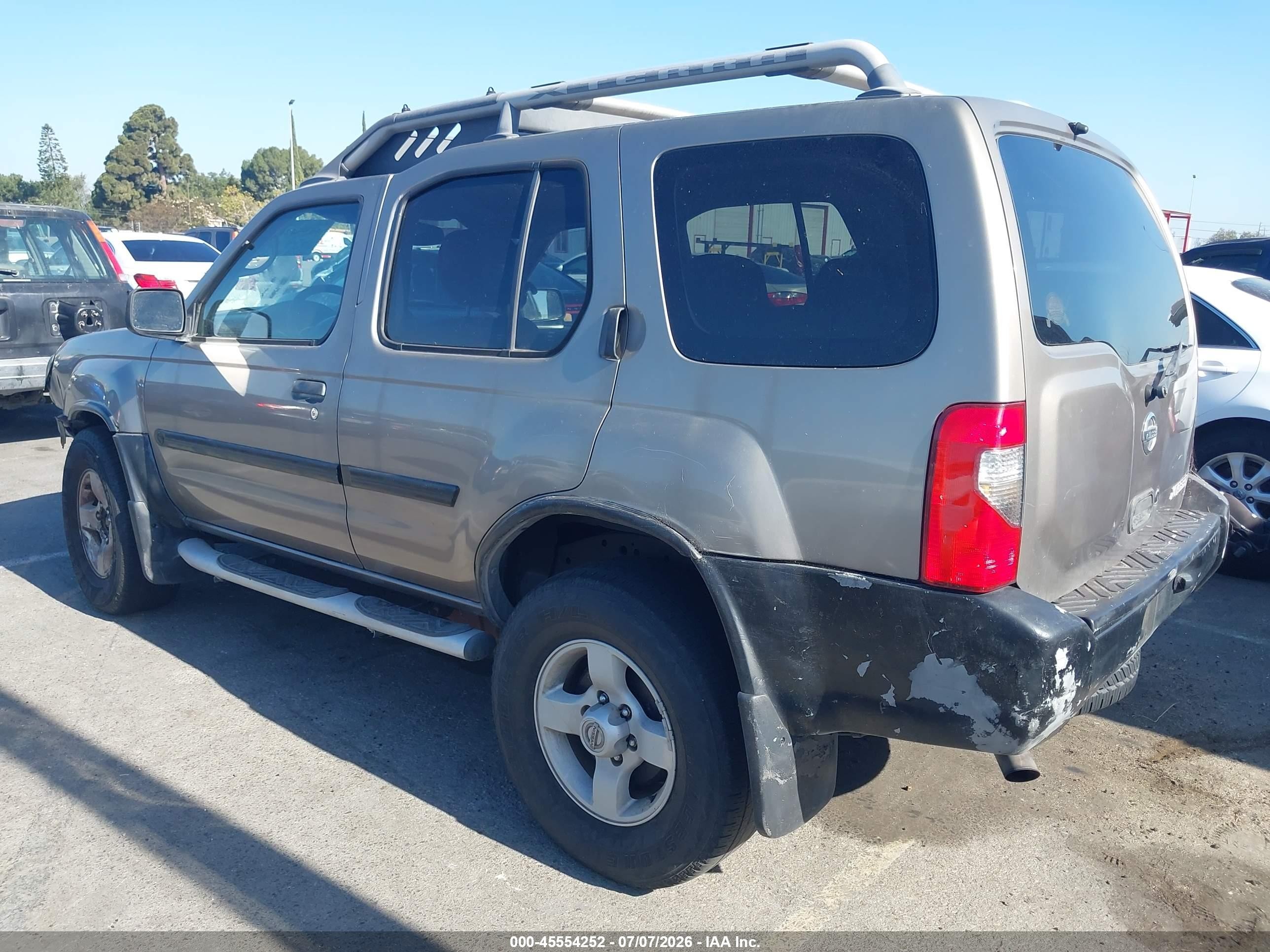 2004 Nissan Xterra Xe Tan vin: 5N1ED28T74C631753