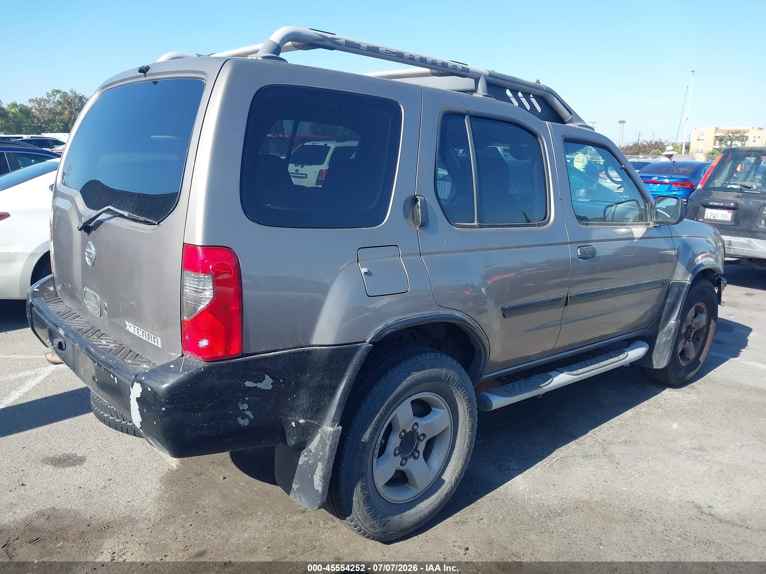 2004 Nissan Xterra Xe Tan vin: 5N1ED28T74C631753