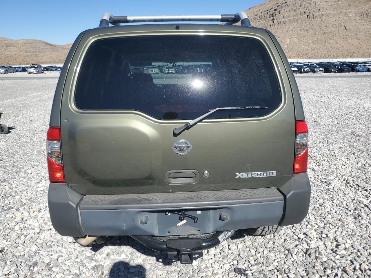 2004 Nissan Xterra Xe Green vin: 5N1ED28T74C639416