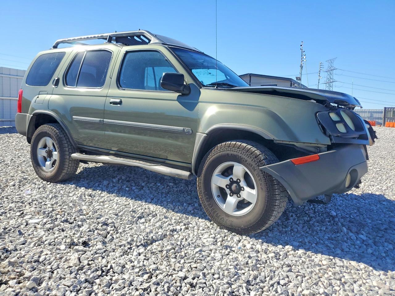 2004 Nissan Xterra Xe Green vin: 5N1ED28T74C639416