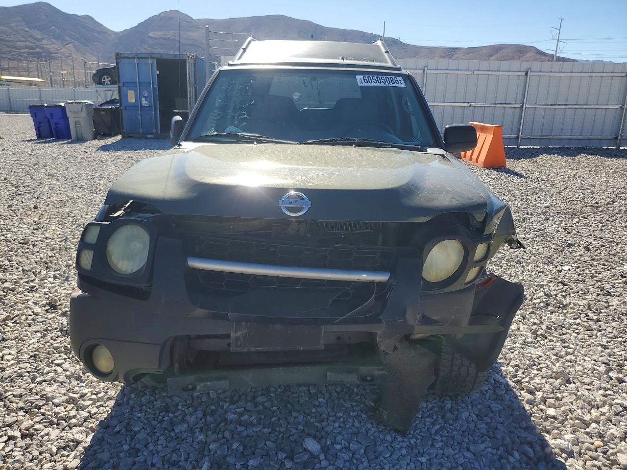 2004 Nissan Xterra Xe Green vin: 5N1ED28T74C639416