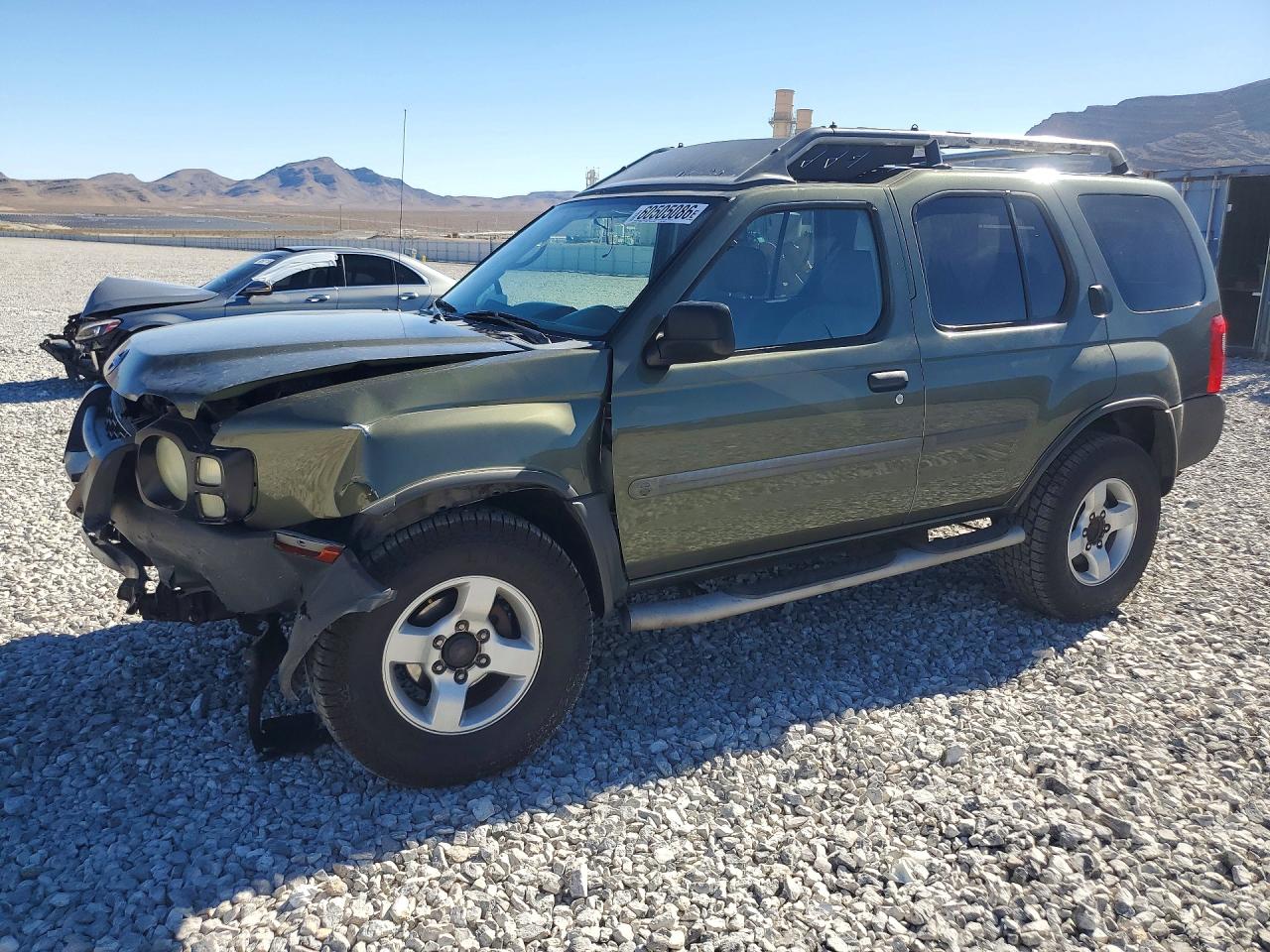 2004 Nissan Xterra Xe Green vin: 5N1ED28T74C639416