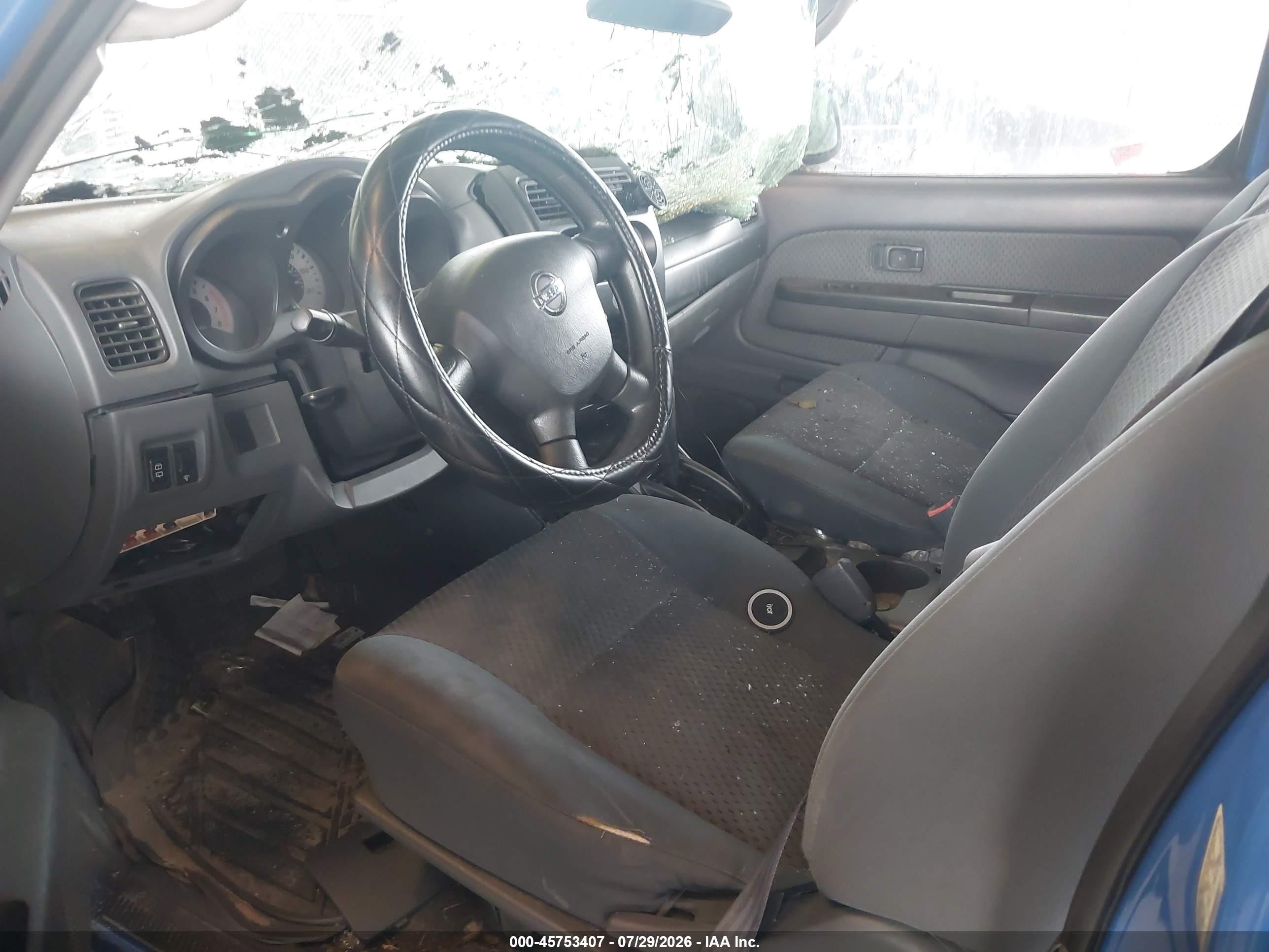 2002 Nissan Xterra Xe Blue vin: 5N1ED28T82C515698