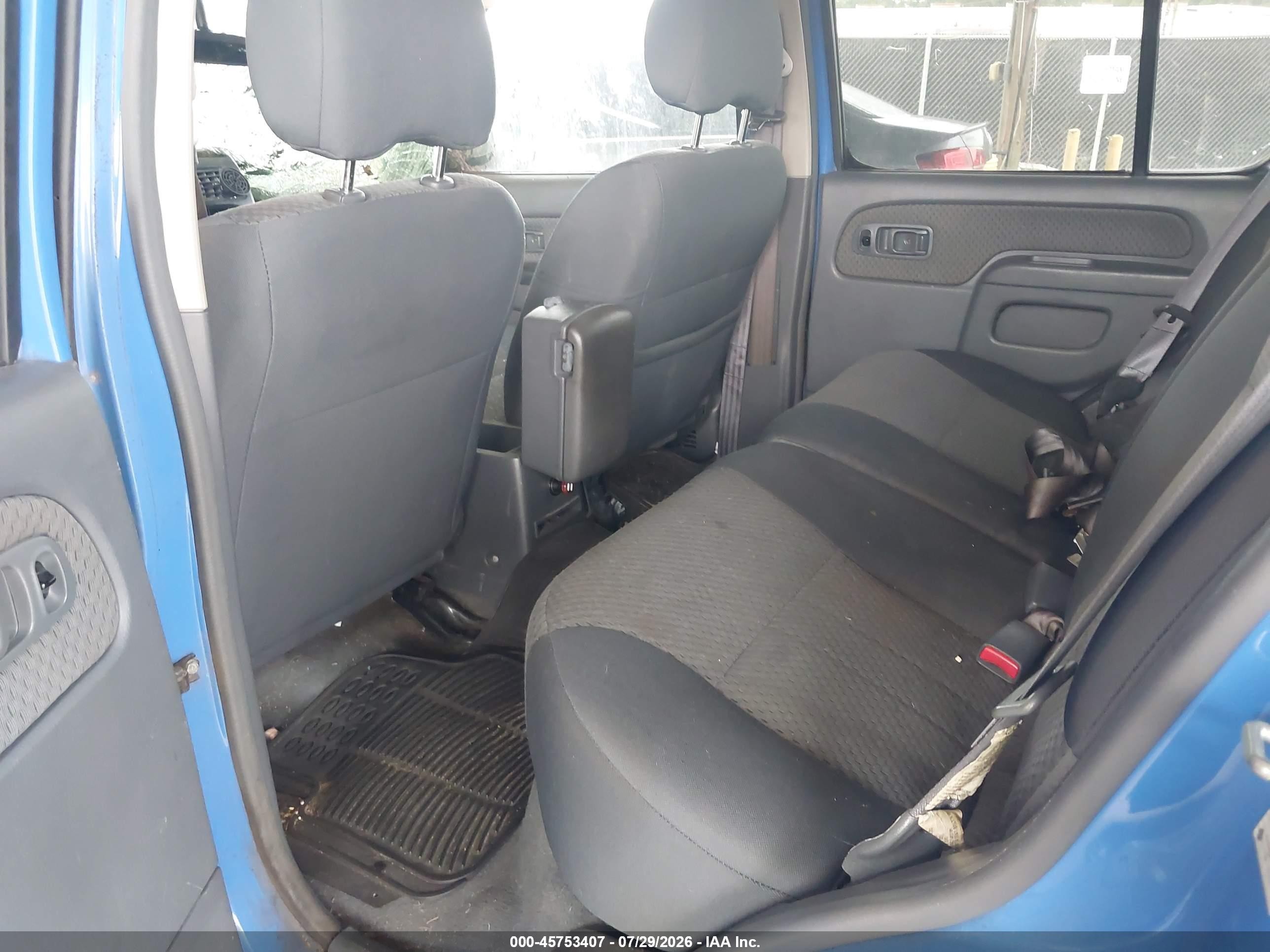 2002 Nissan Xterra Xe Blue vin: 5N1ED28T82C515698