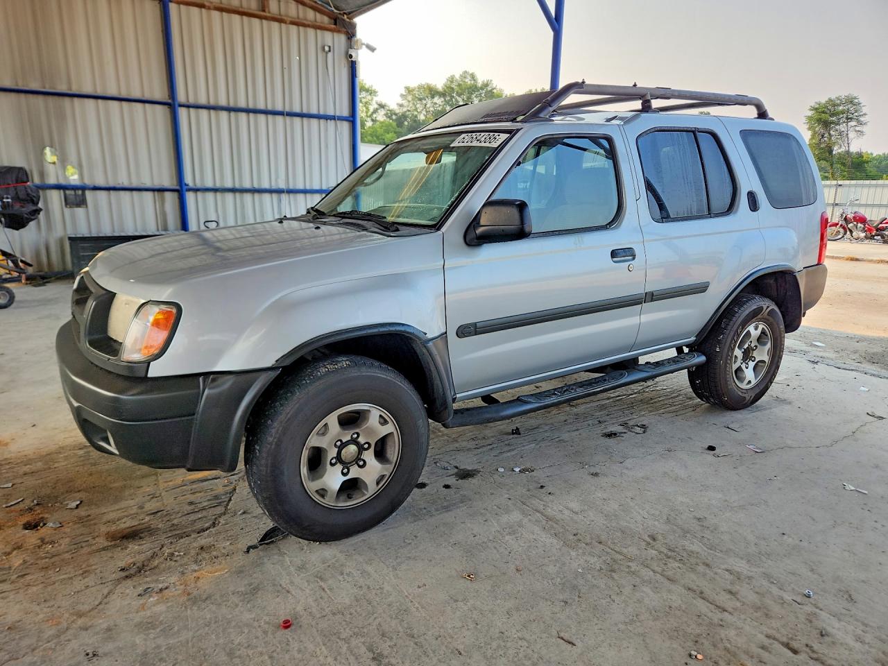 2000 Nissan Xterra Xe-v6 Silver vin: 5N1ED28T8YC598199