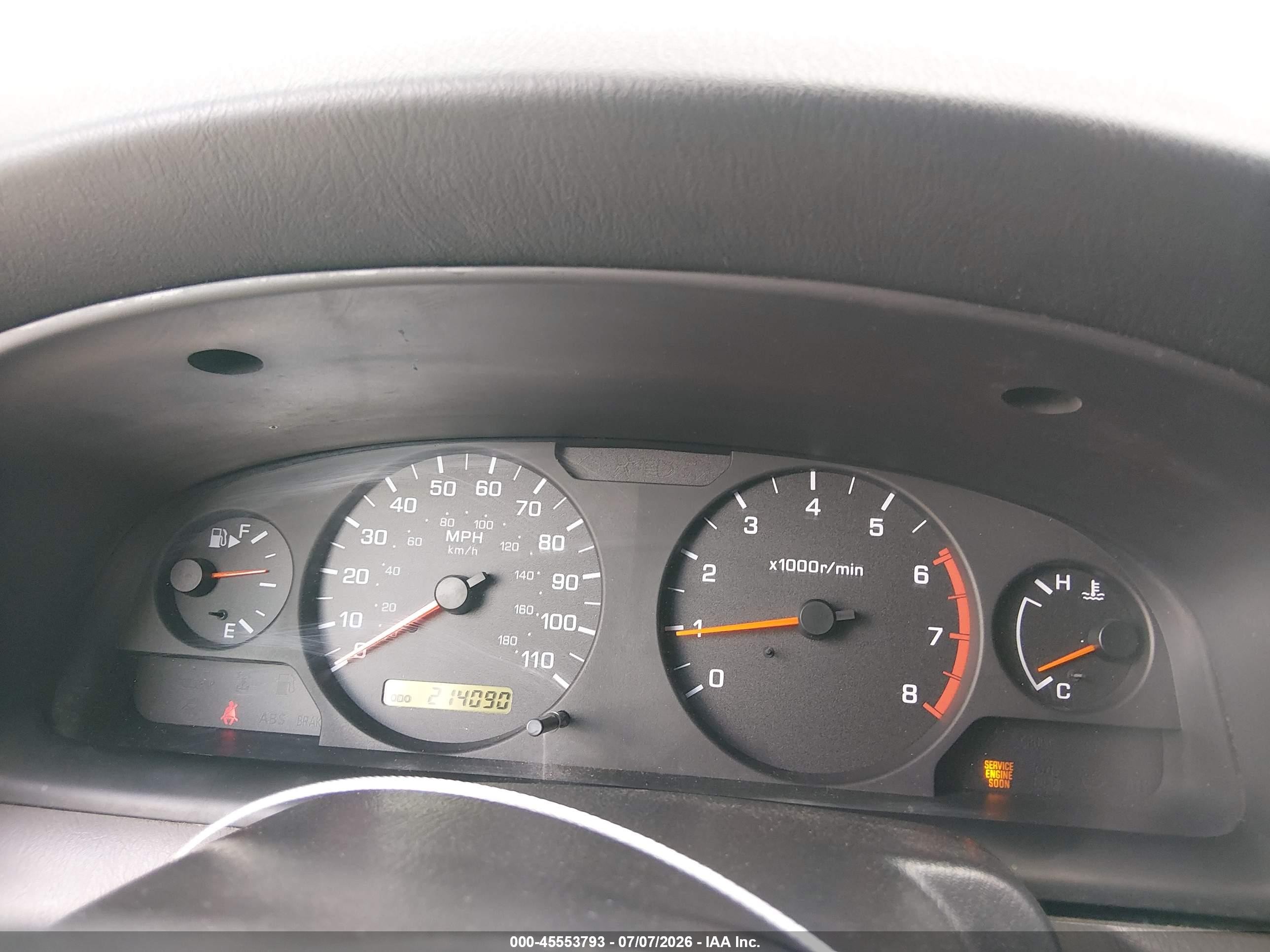 2001 Nissan Xterra Xe-v6 Gold vin: 5N1ED28T91C592644