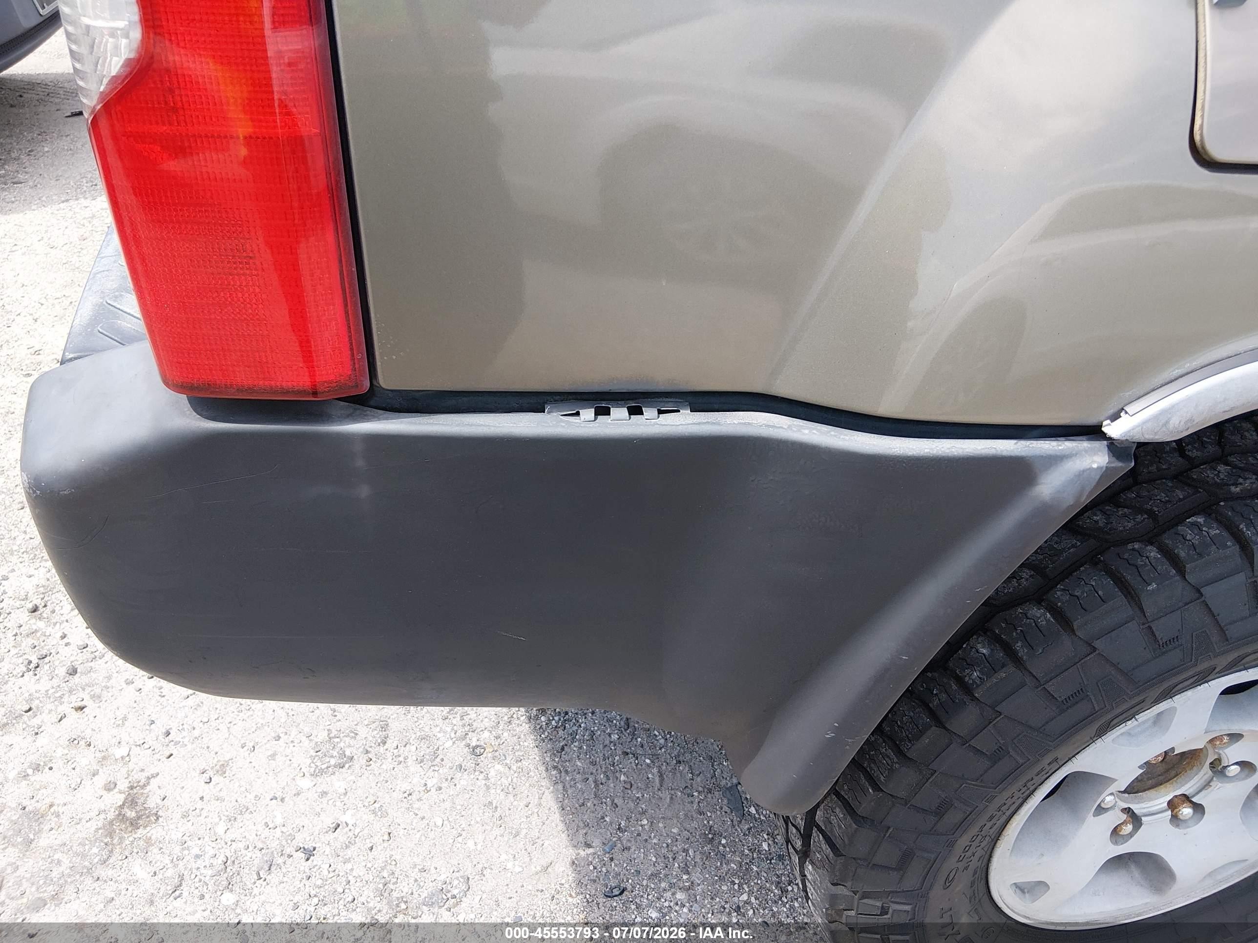 2001 Nissan Xterra Xe-v6 Gold vin: 5N1ED28T91C592644