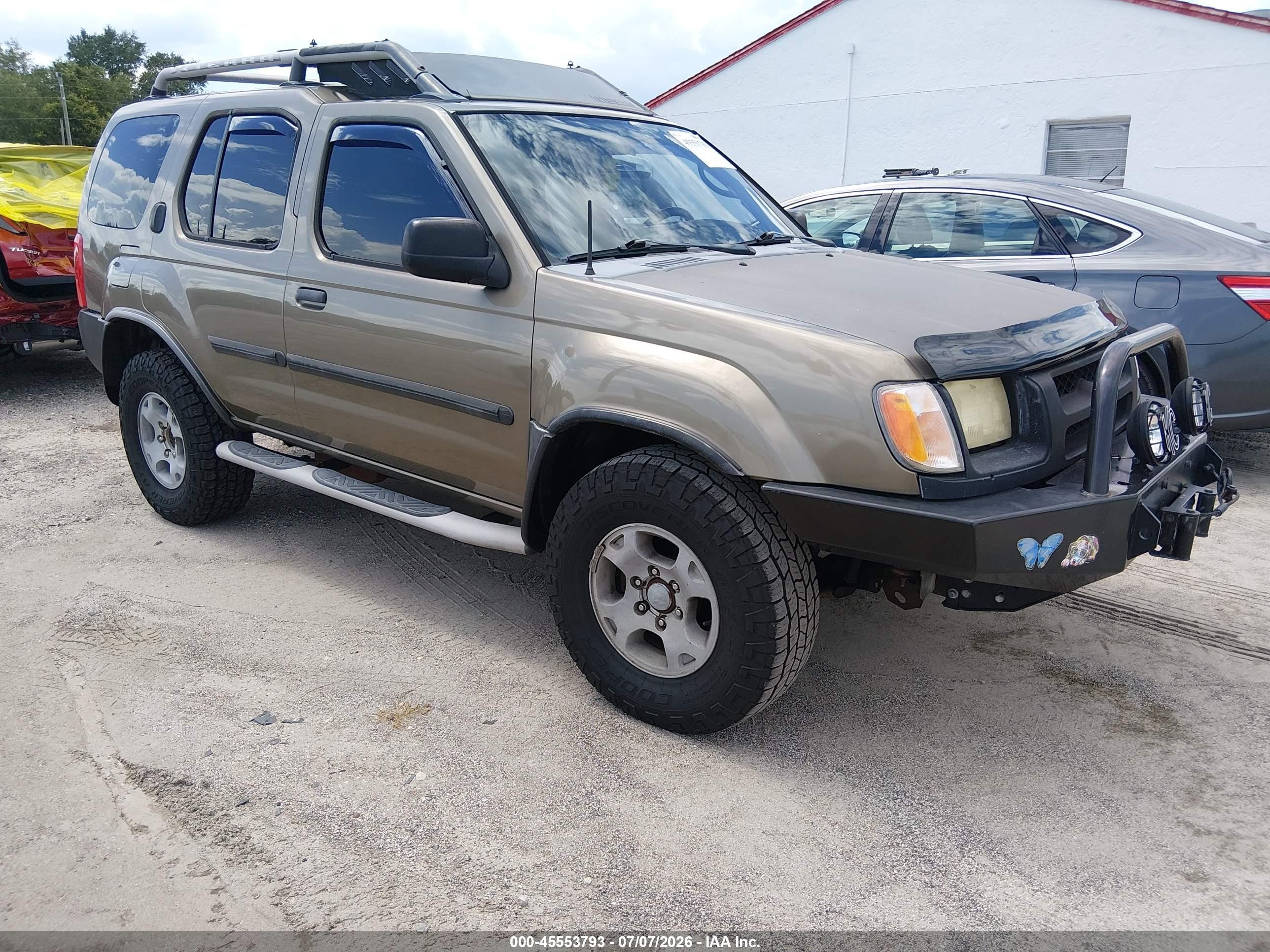 2001 Nissan Xterra Xe-v6 Gold vin: 5N1ED28T91C592644