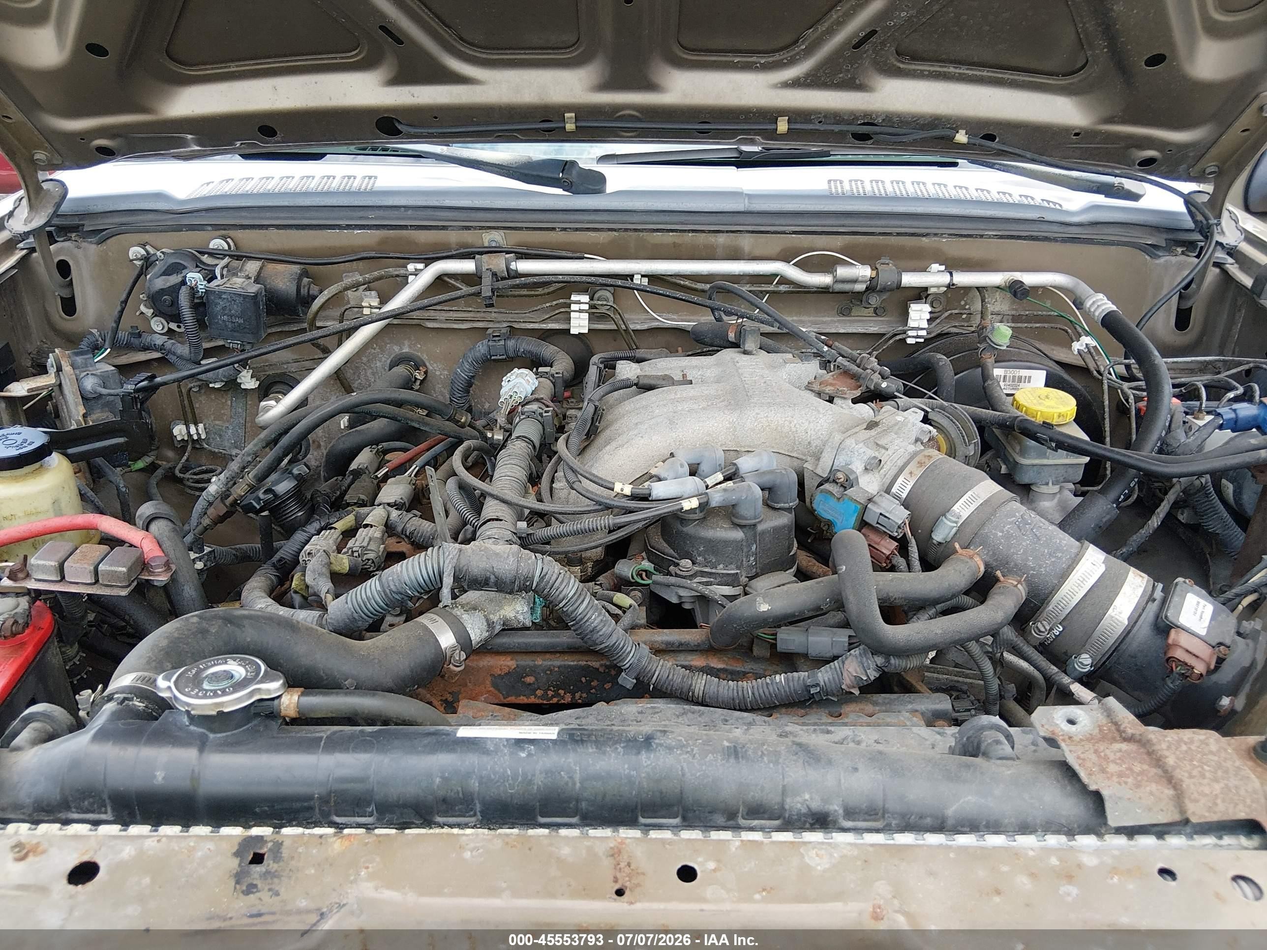 2001 Nissan Xterra Xe-v6 Gold vin: 5N1ED28T91C592644