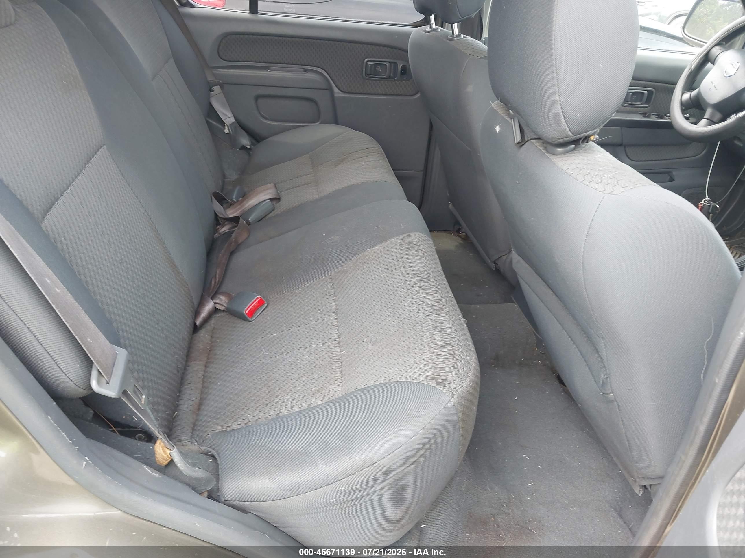 2002 Nissan Xterra Xe Champagne vin: 5N1ED28T92C601408
