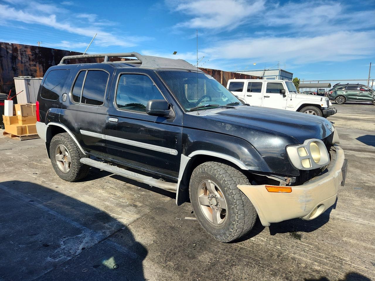 2003 Nissan Xterra Xe-v6 Black vin: 5N1ED28T93C661139
