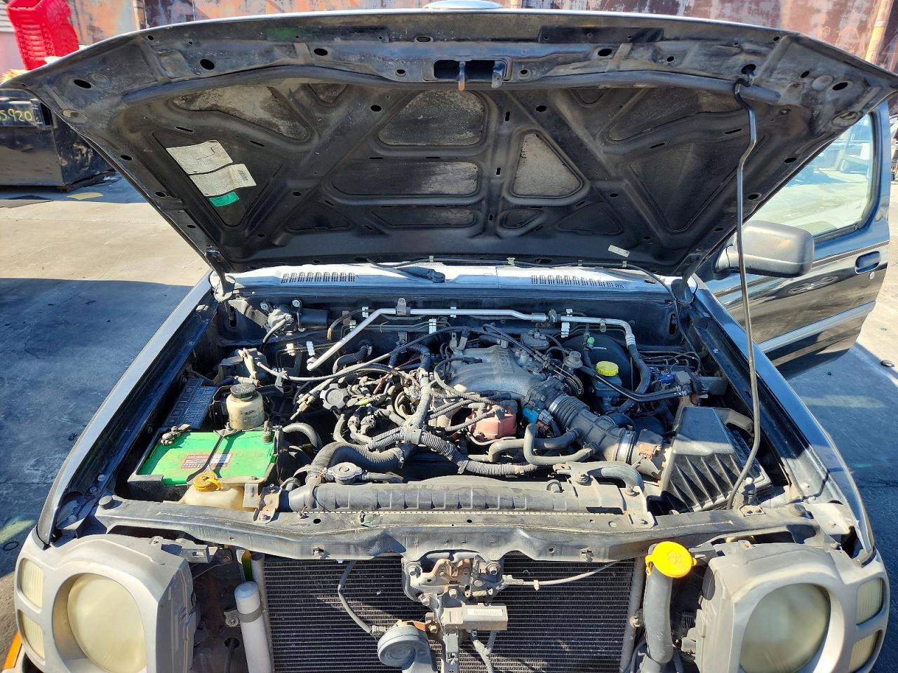 2003 Nissan Xterra Xe-v6 Black vin: 5N1ED28T93C661139