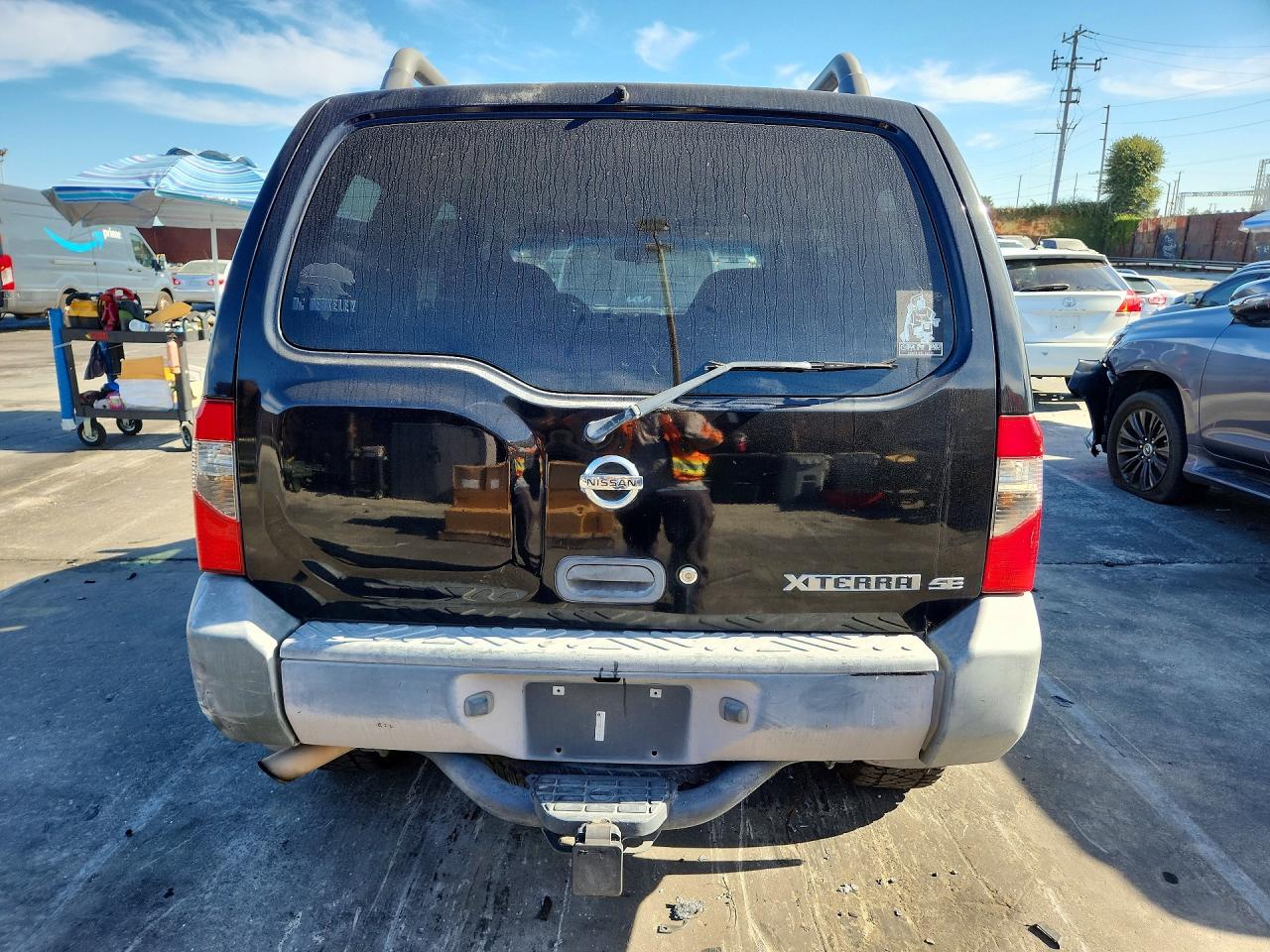 2003 Nissan Xterra Xe-v6 Black vin: 5N1ED28T93C661139
