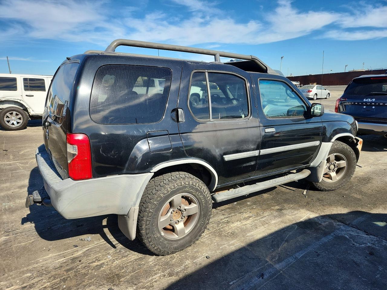 2003 Nissan Xterra Xe-v6 Black vin: 5N1ED28T93C661139
