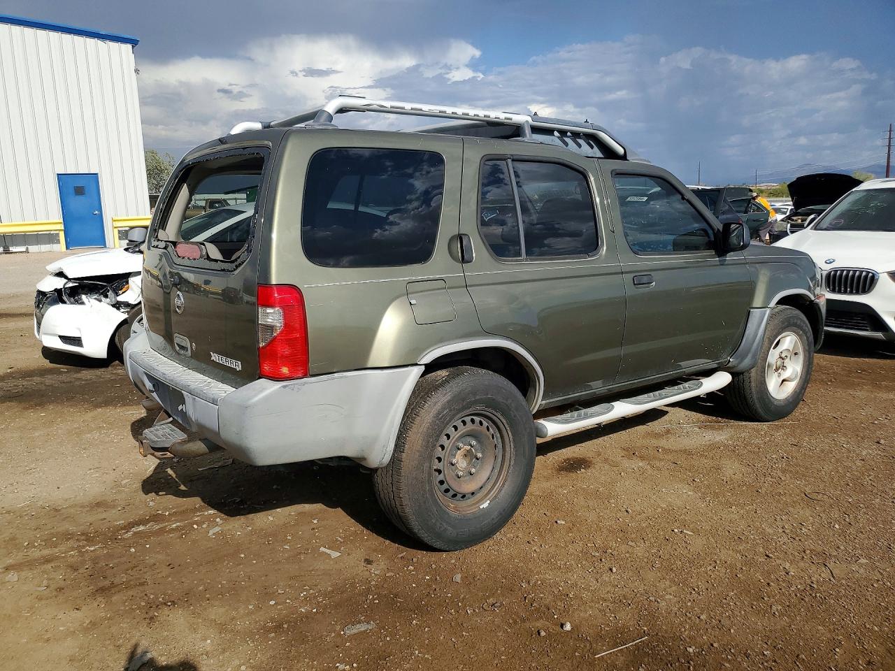 2003 Nissan Xterra Xe-v6 Green vin: 5N1ED28T93C680161