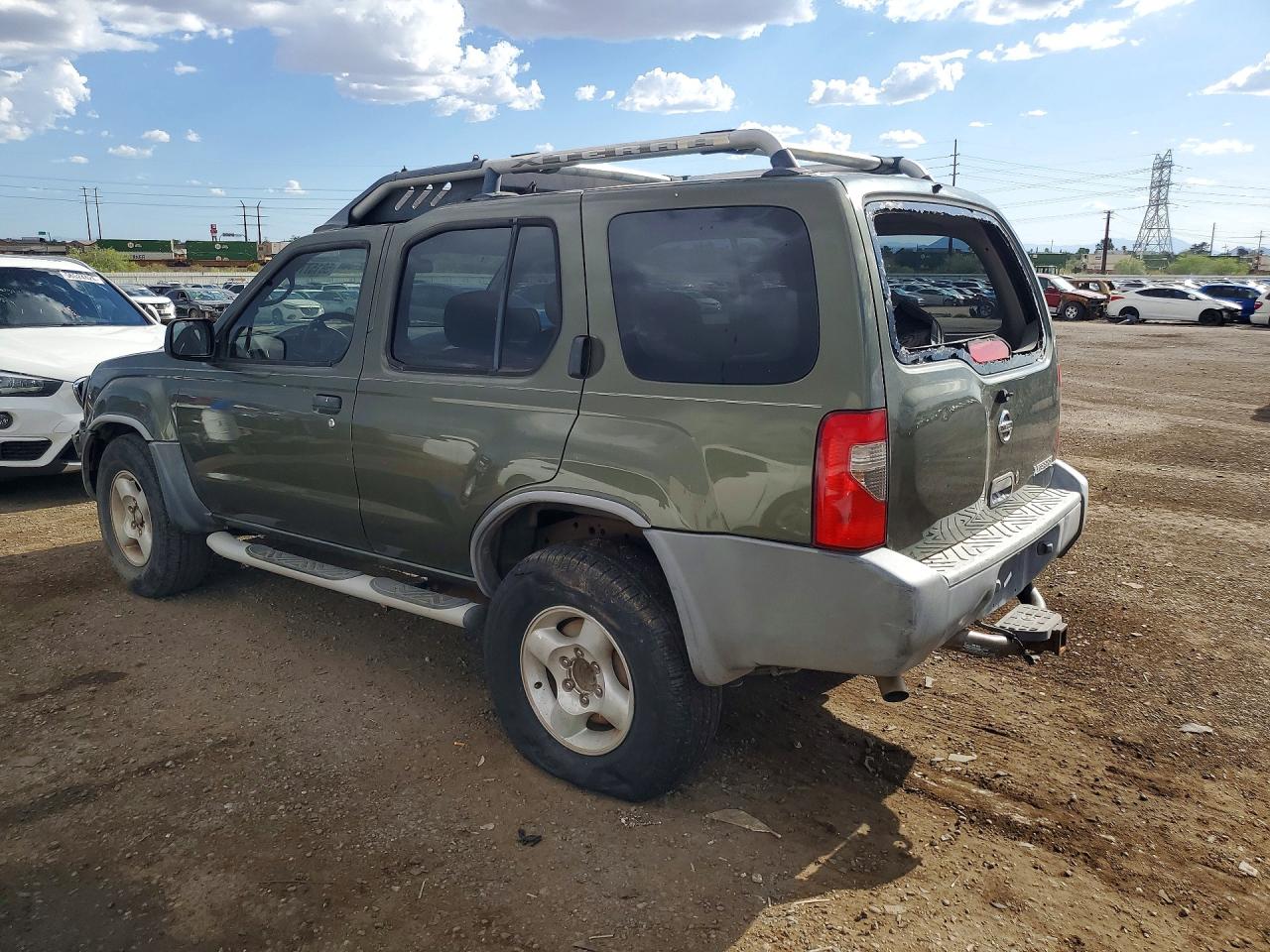 2003 Nissan Xterra Xe-v6 Green vin: 5N1ED28T93C680161