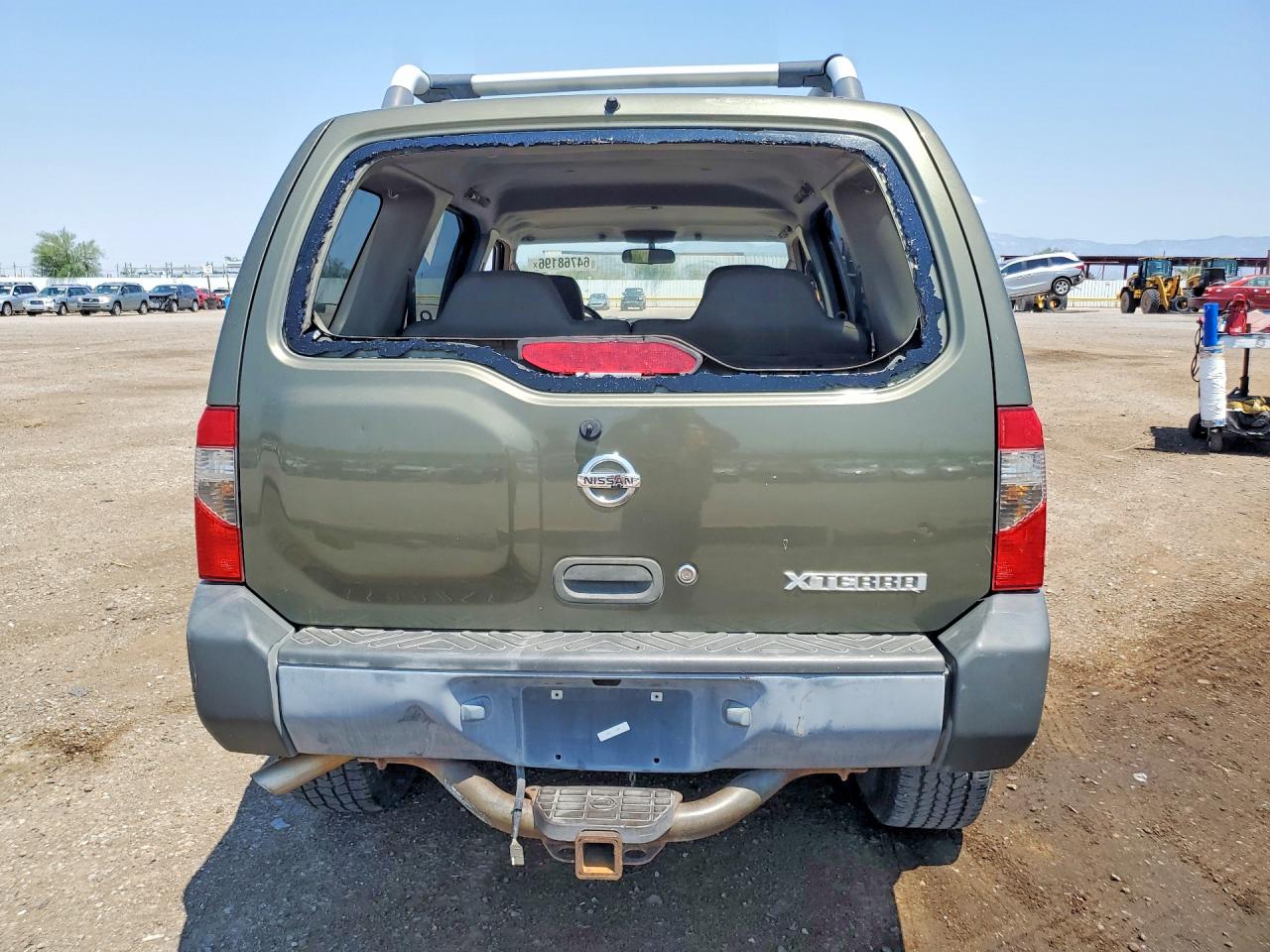 2003 Nissan Xterra Xe/se Green vin: 5N1ED28T93C680161