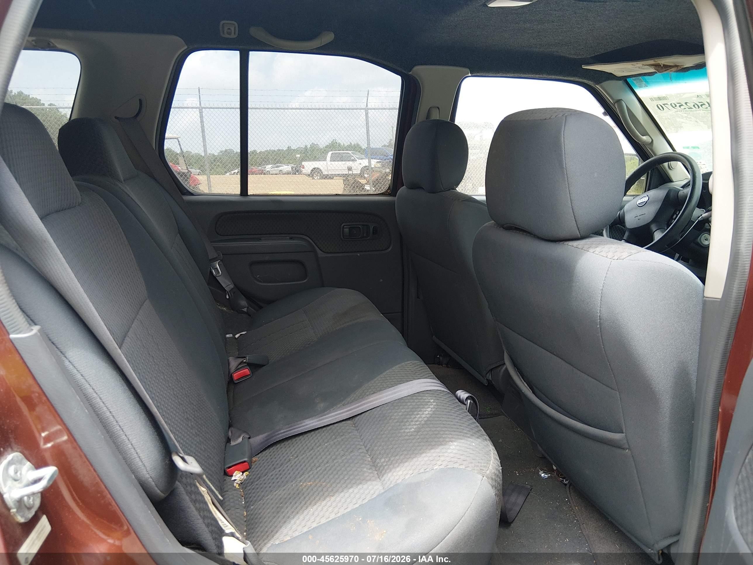 2002 Nissan Xterra Xe Maroon vin: 5N1ED28TX2C554602