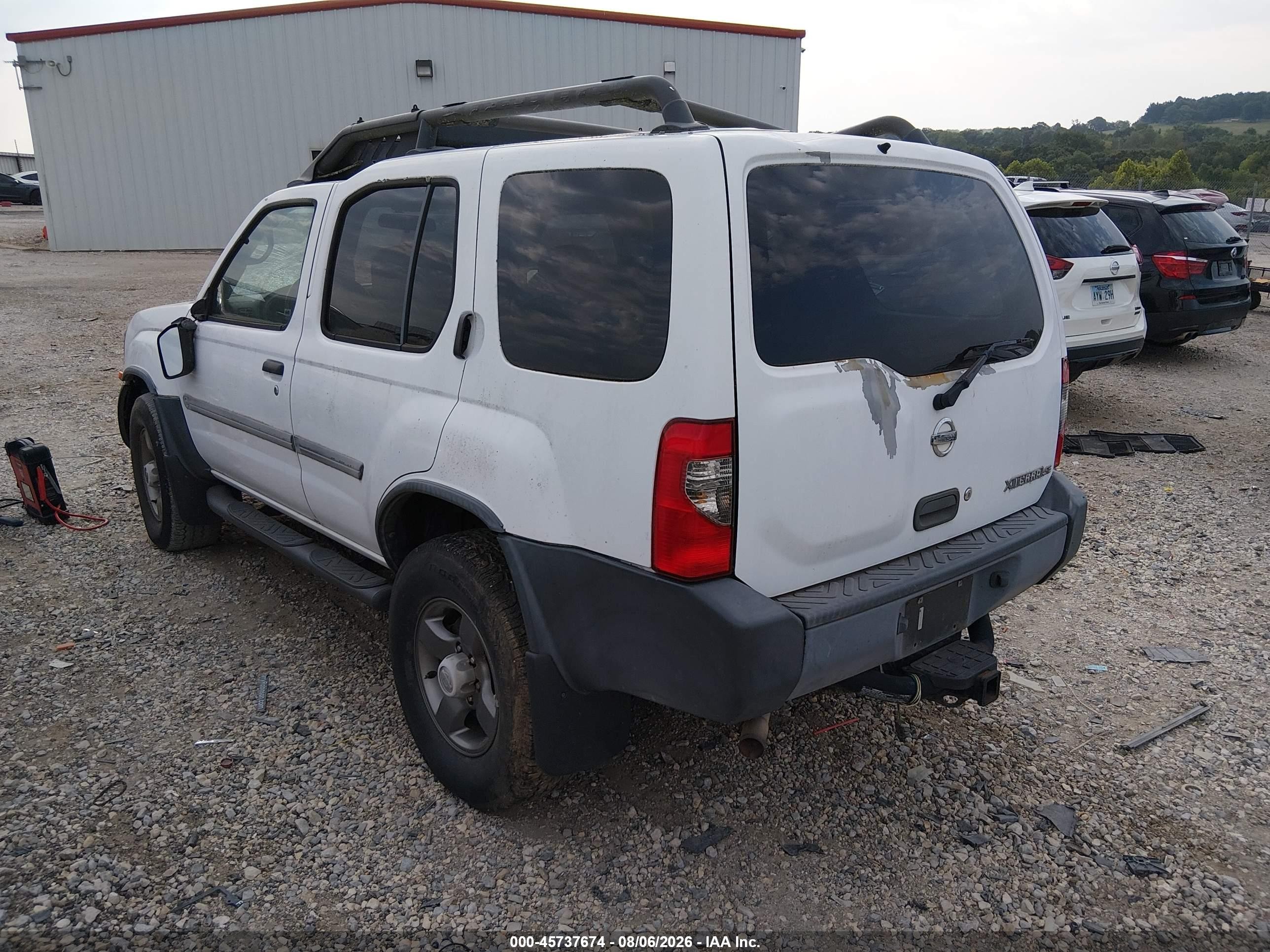 2002 Nissan Xterra Se Белый vin: 5N1ED28TX2C558665