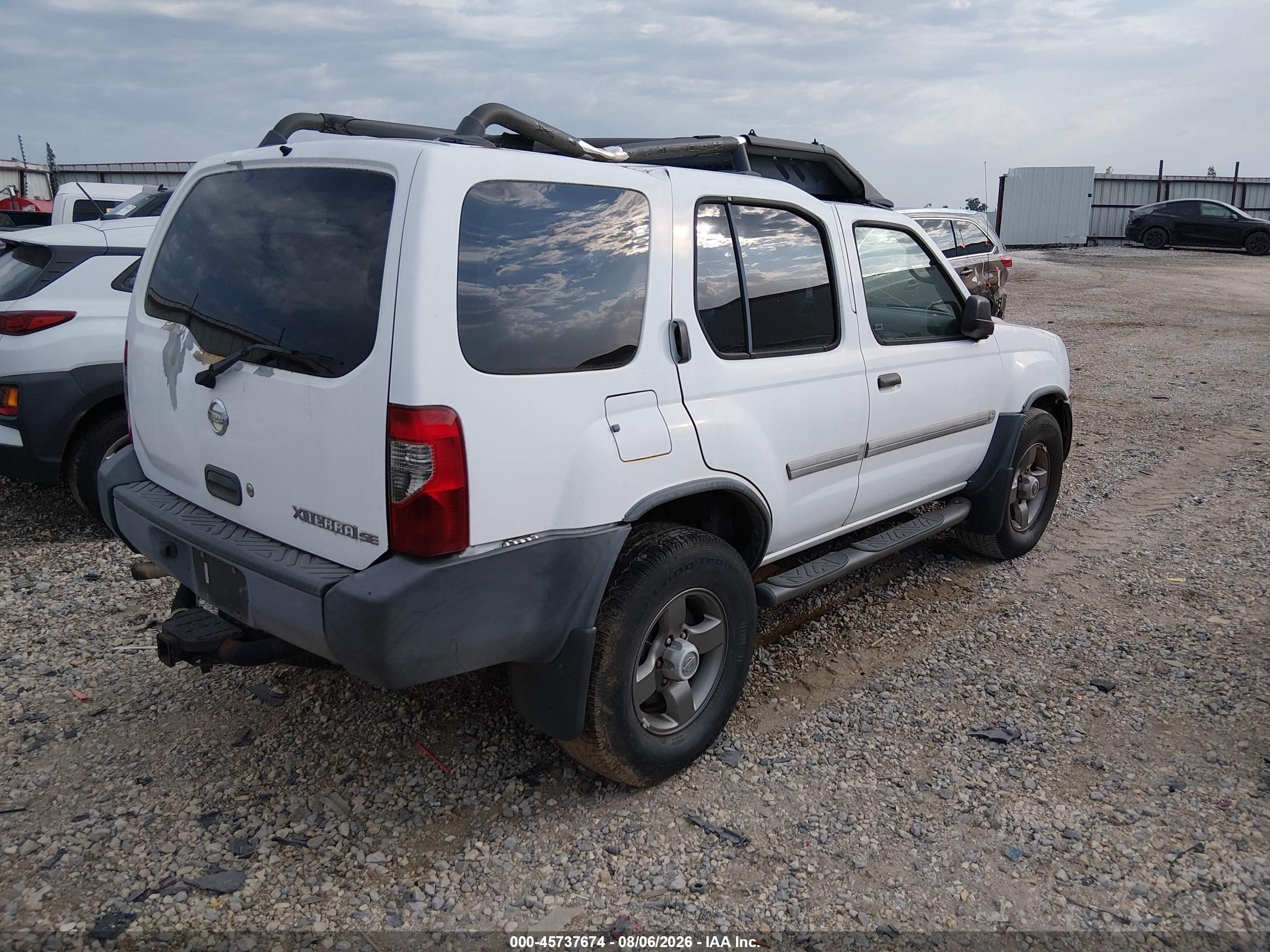 2002 Nissan Xterra Se Белый vin: 5N1ED28TX2C558665