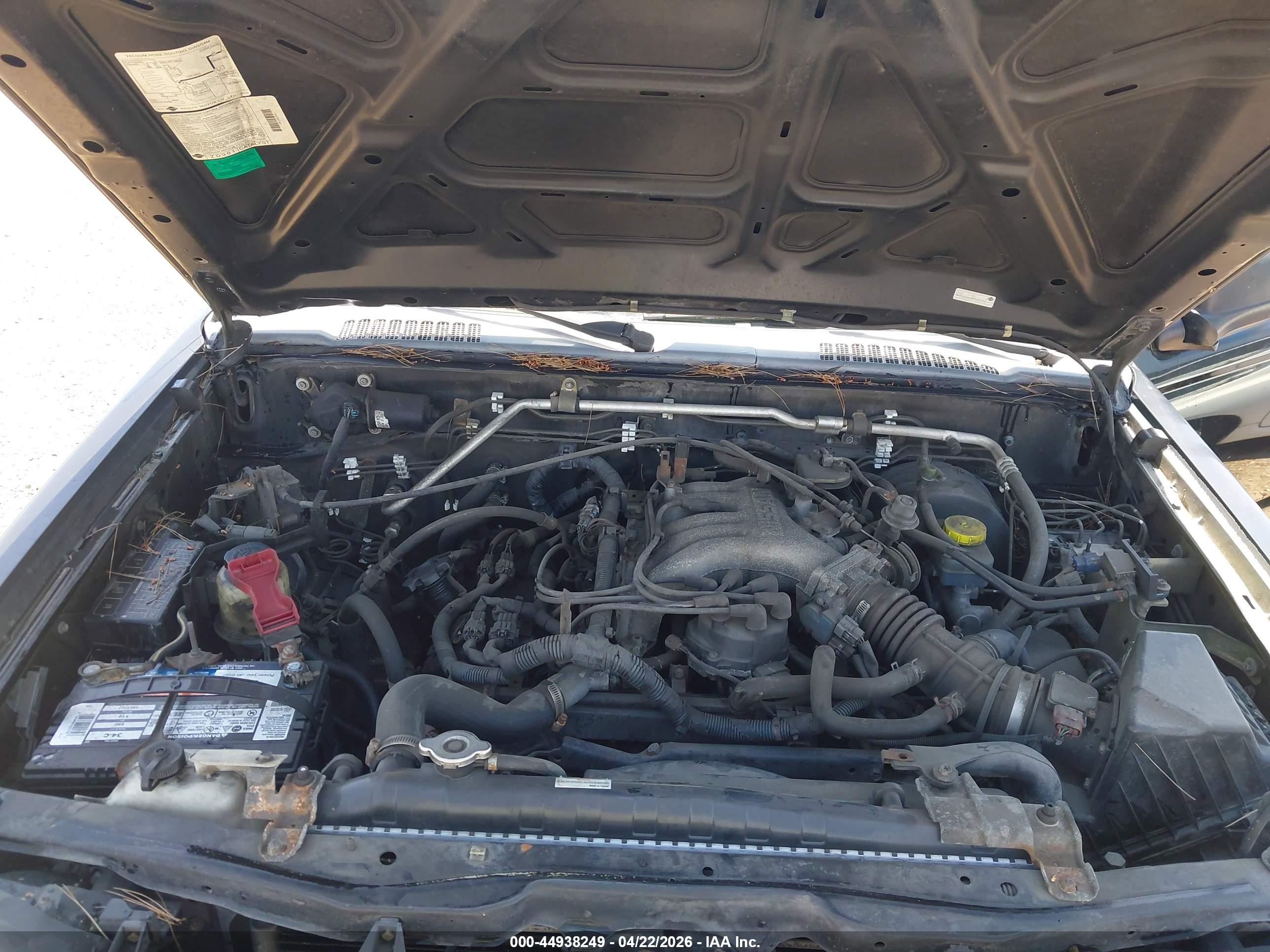 2004 Nissan Xterra Xe Black vin: 5N1ED28TX4C652676