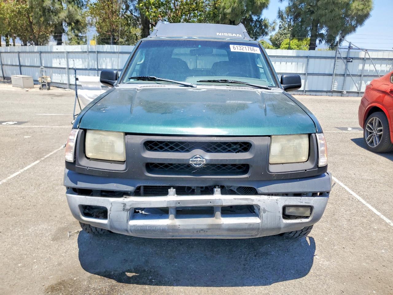 2000 Nissan Xterra Xe/se Зеленый vin: 5N1ED28TXYC548355