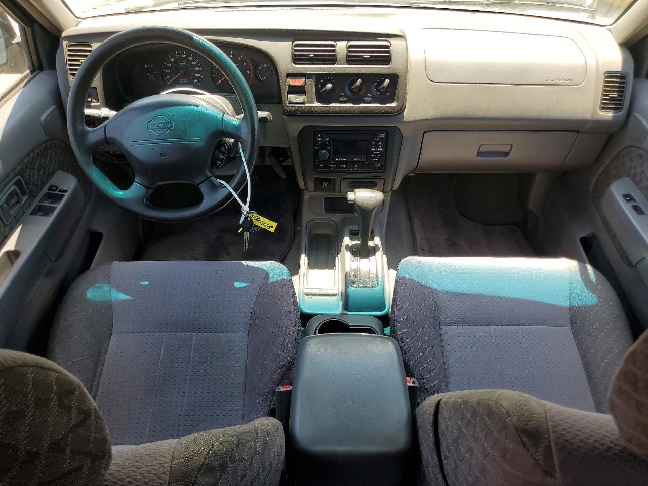 2000 Nissan Xterra Xe/se Зеленый vin: 5N1ED28TXYC548355