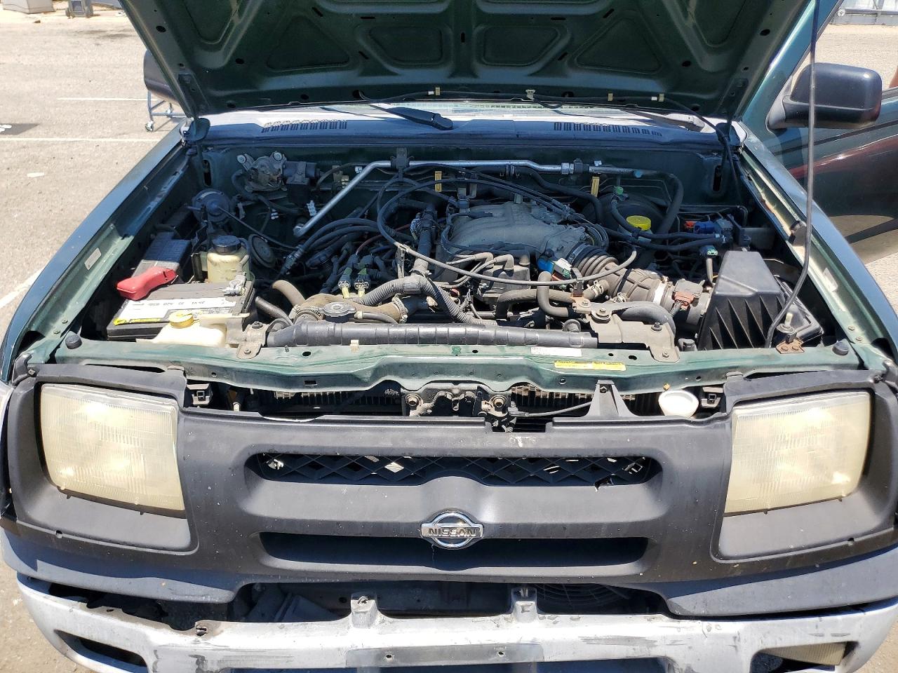 2000 Nissan Xterra Xe/se Зеленый vin: 5N1ED28TXYC548355