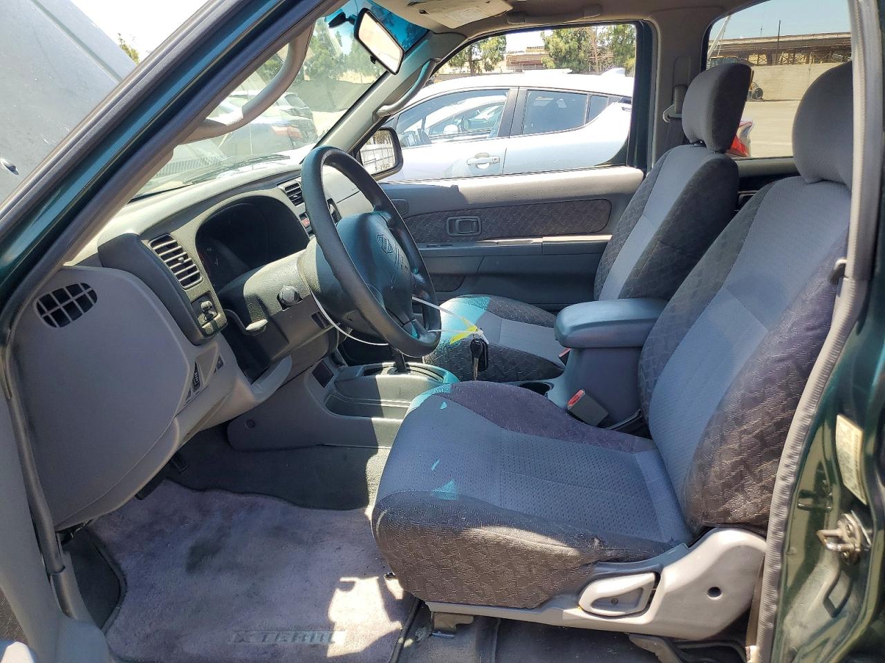 2000 Nissan Xterra Xe/se Зеленый vin: 5N1ED28TXYC548355