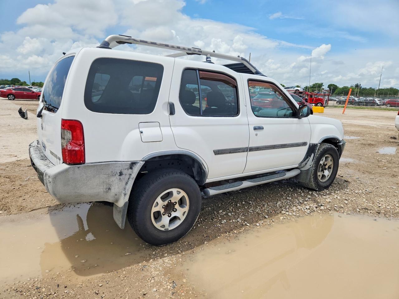 2000 Nissan Xterra Xe-v6 White vin: 5N1ED28TXYC603354