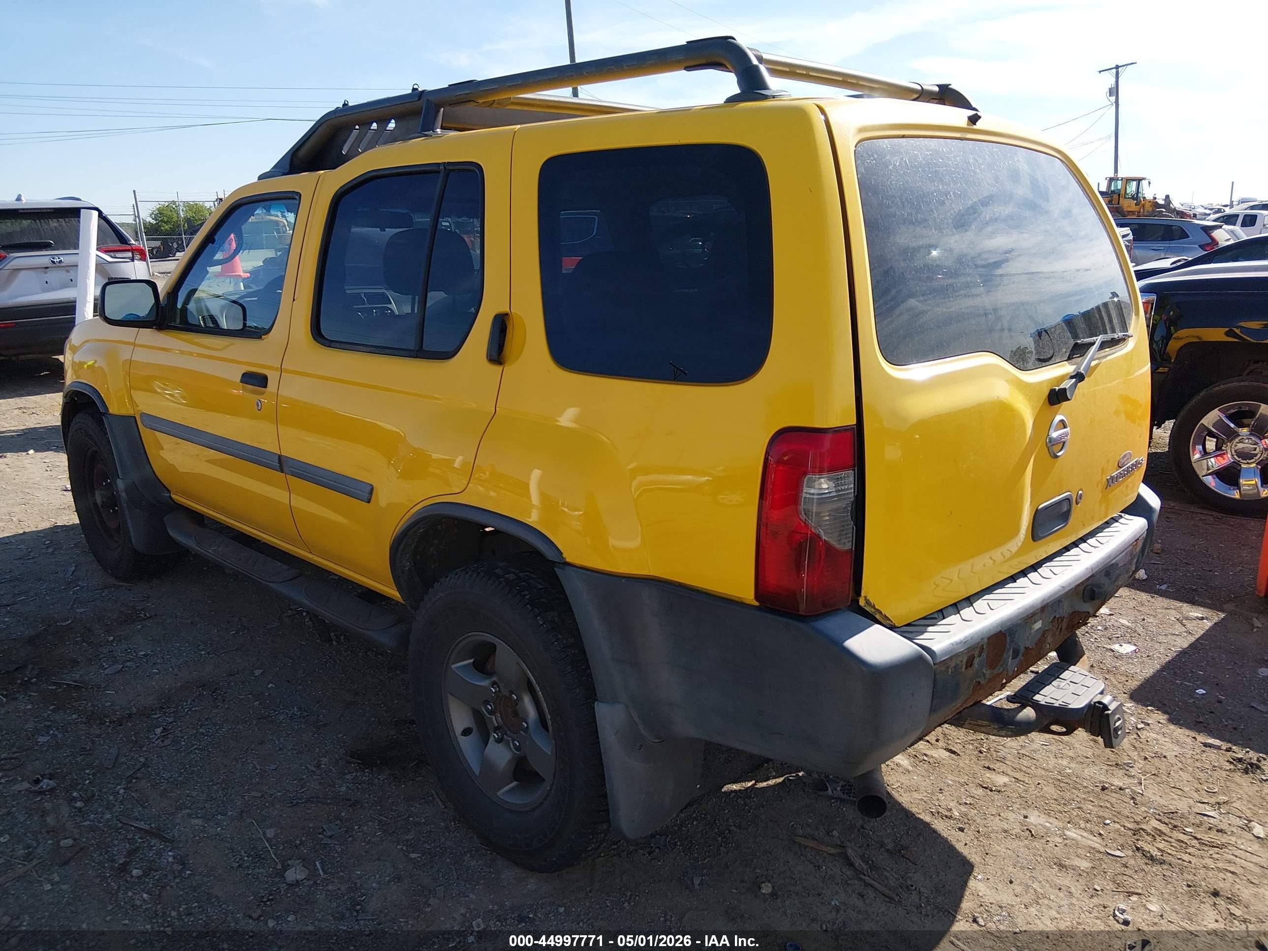2002 Nissan Xterra Se Yellow vin: 5N1ED28Y02C547539