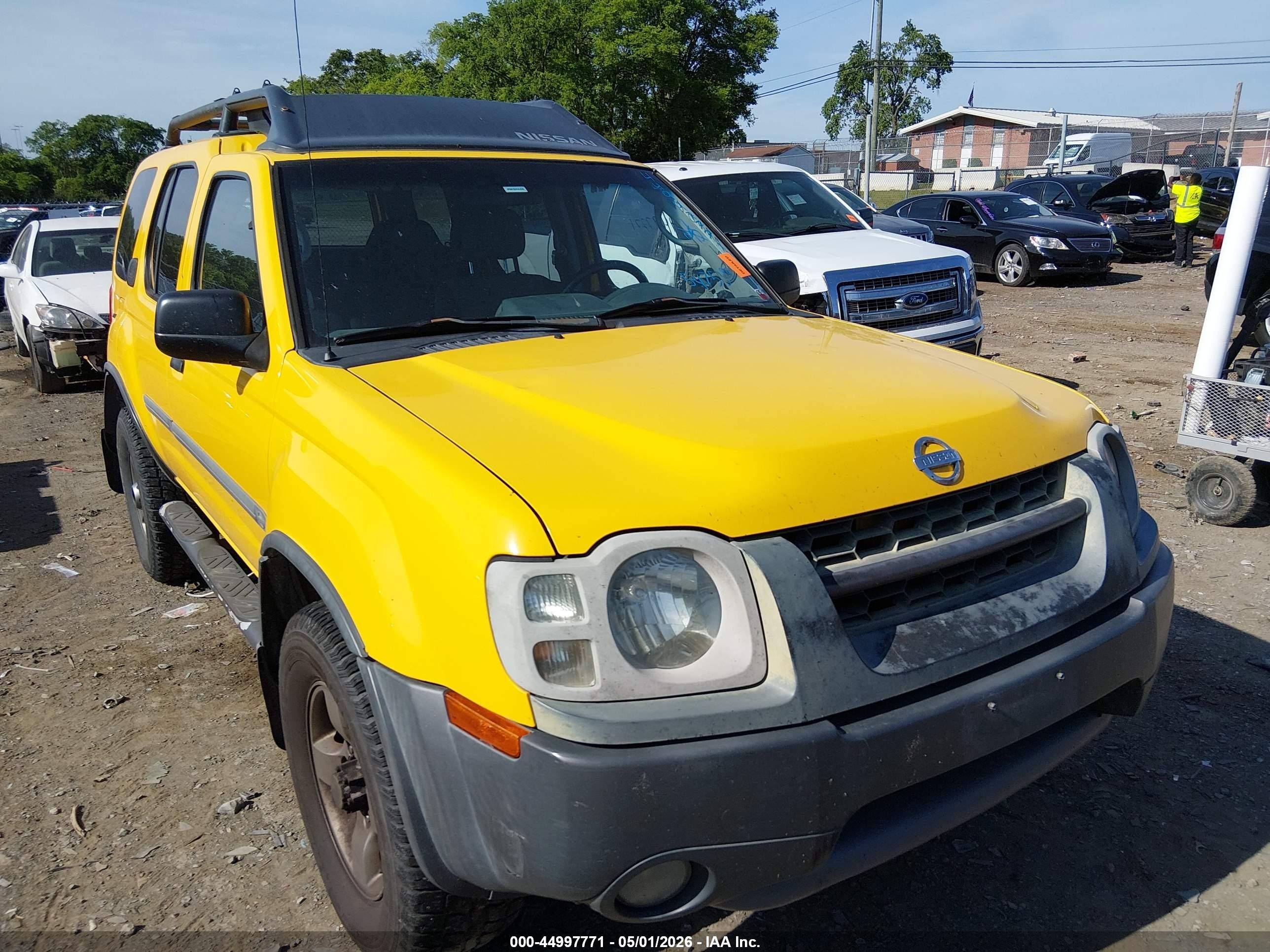 2002 Nissan Xterra Se Yellow vin: 5N1ED28Y02C547539