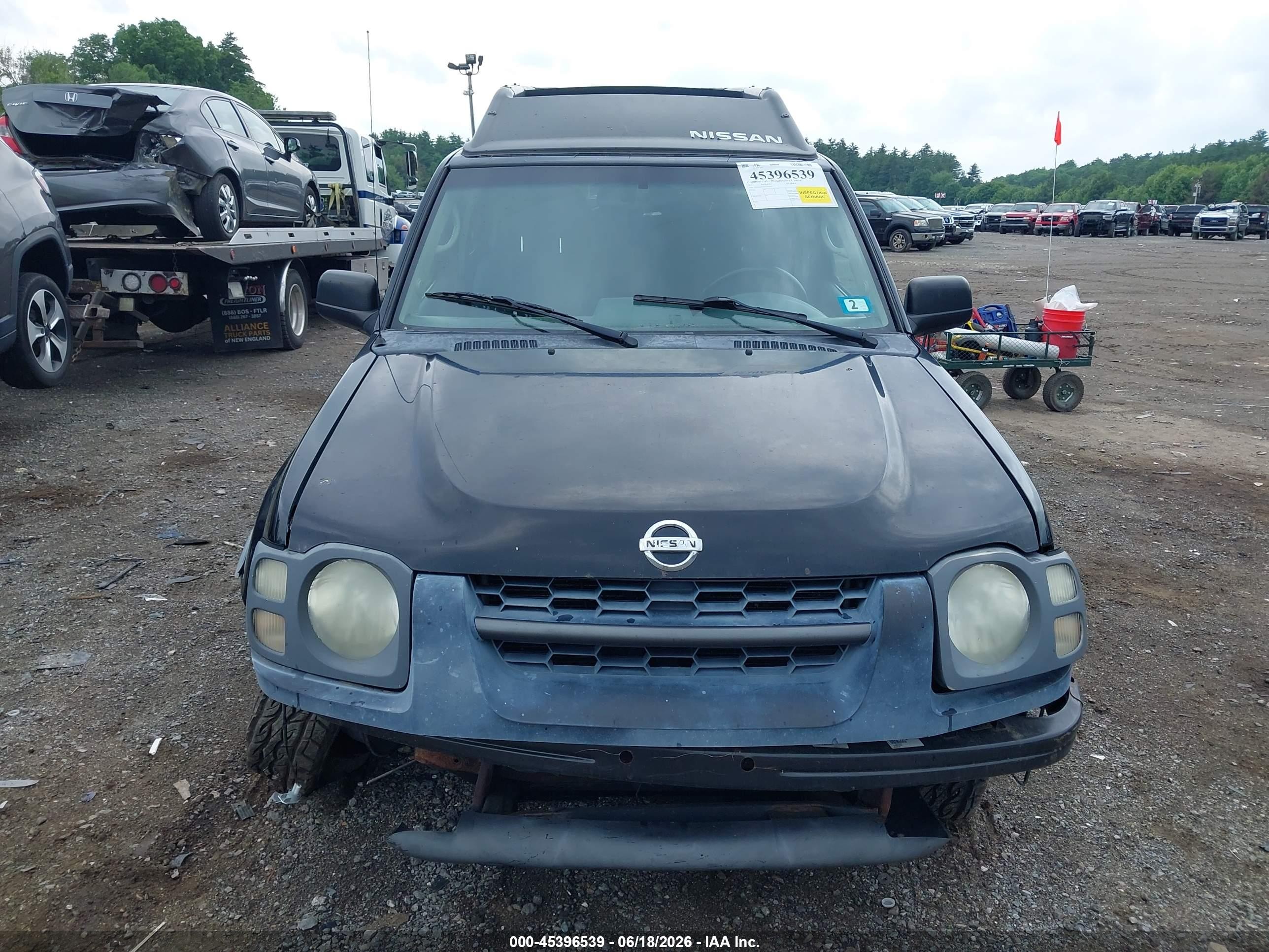 2003 Nissan Xterra Xe Black vin: 5N1ED28Y03C697877