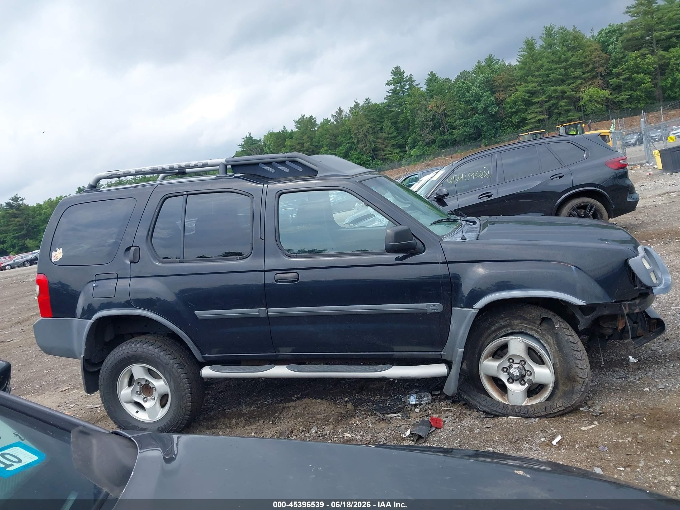2003 Nissan Xterra Xe Black vin: 5N1ED28Y03C697877
