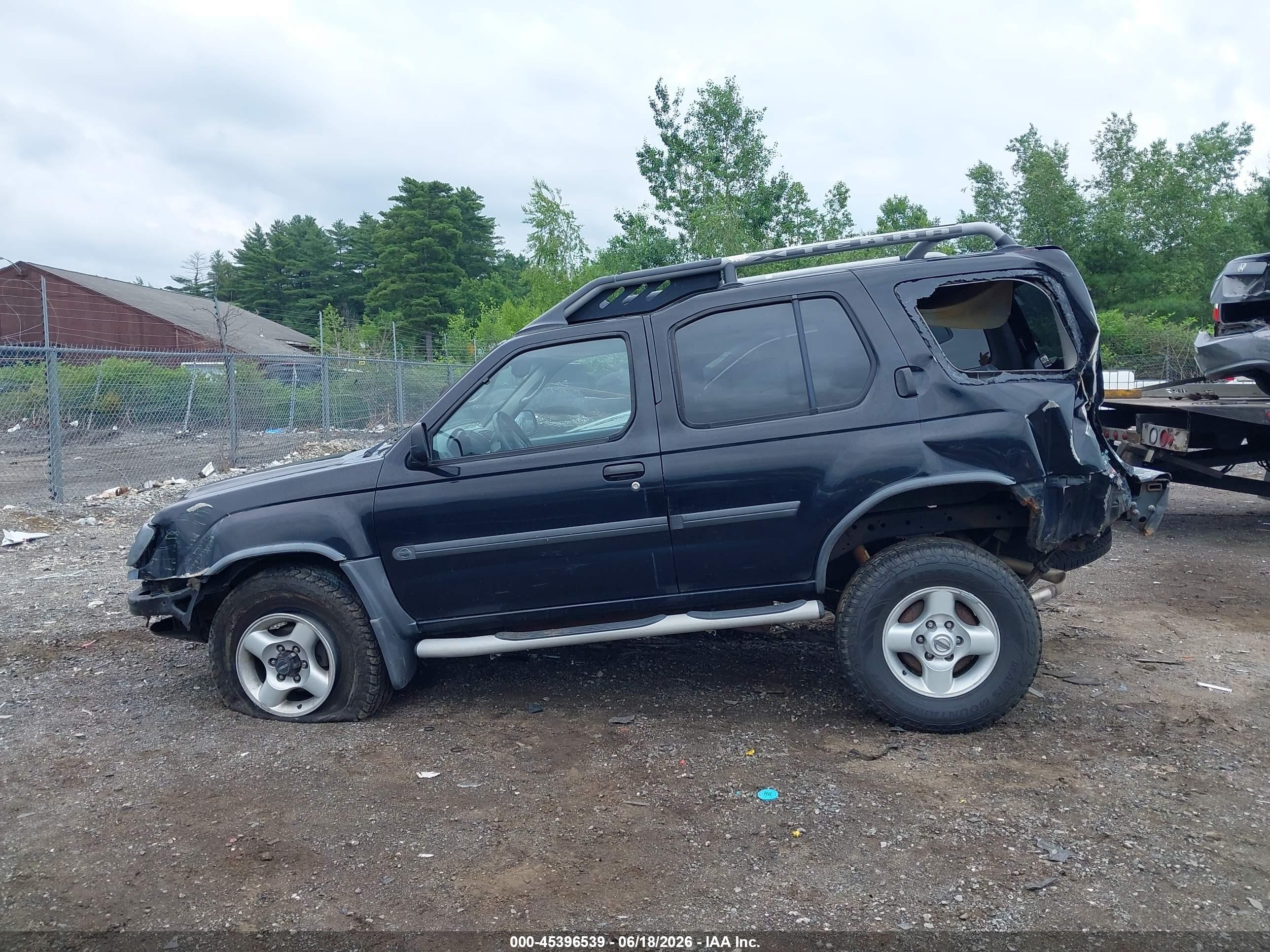 2003 Nissan Xterra Xe Black vin: 5N1ED28Y03C697877