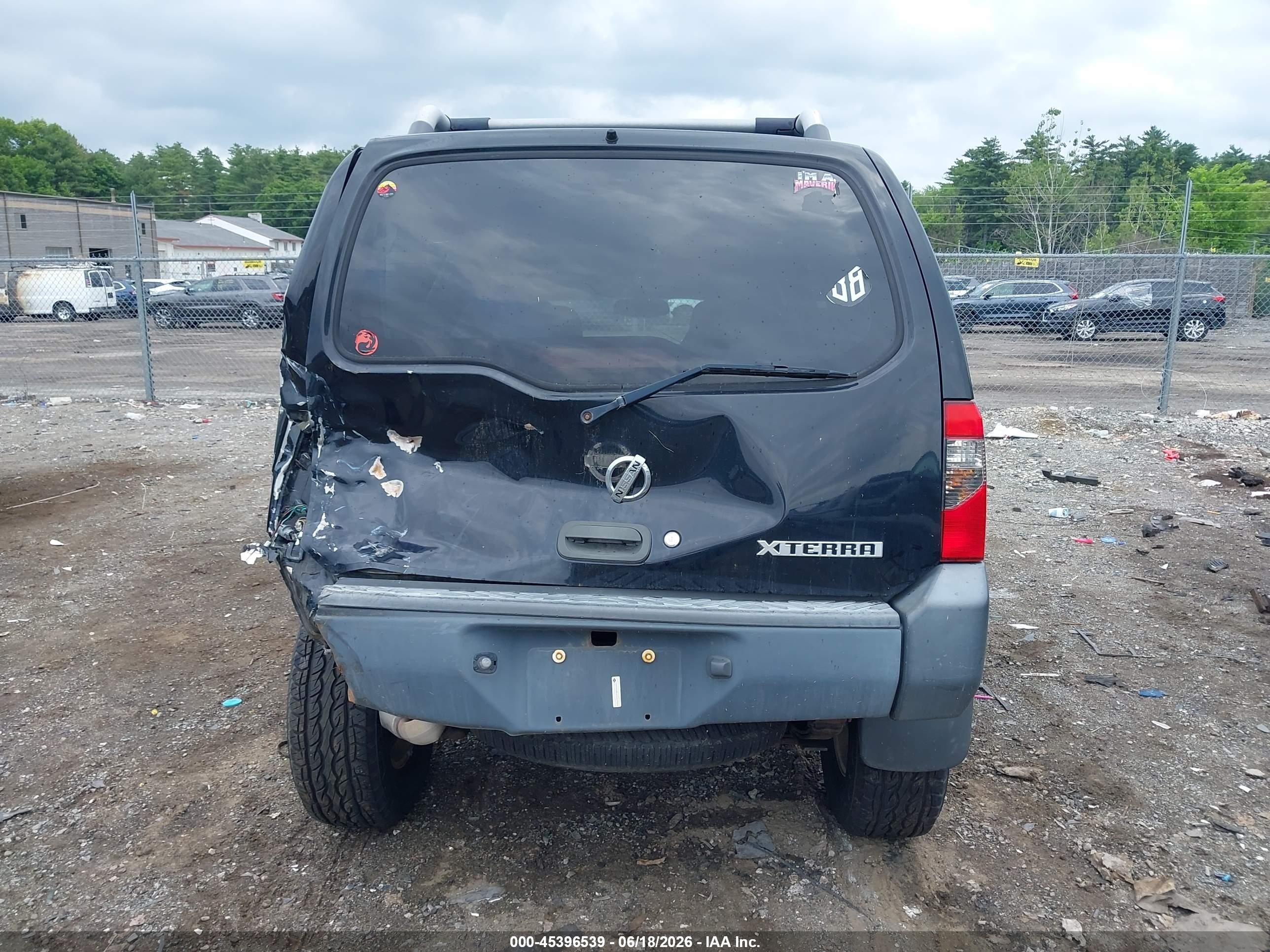2003 Nissan Xterra Xe Black vin: 5N1ED28Y03C697877
