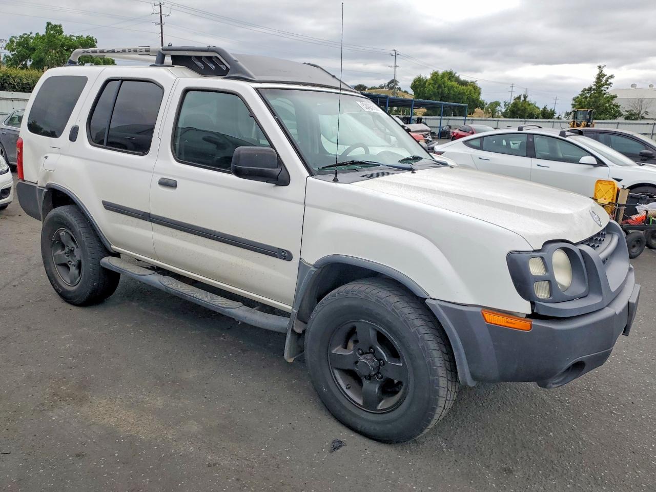 2004 Nissan Xterra Xe White vin: 5N1ED28Y04C632514