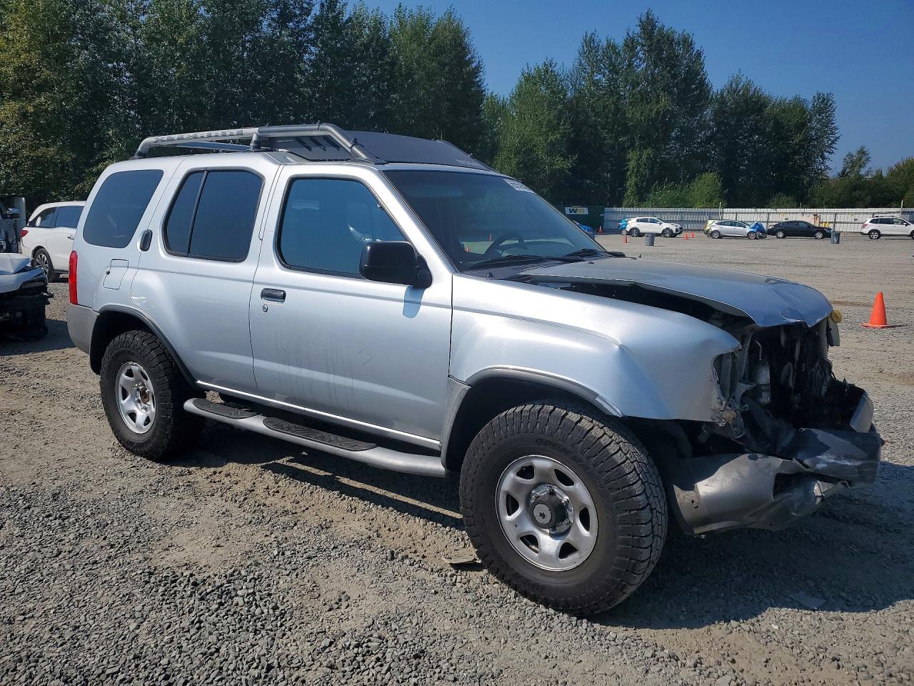 2000 Nissan Xterra Xe-v6 Silver vin: 5N1ED28Y0YC508765