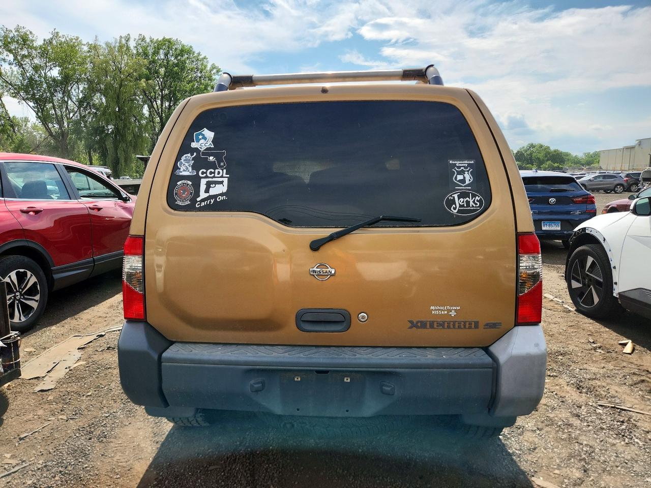 2000 Nissan Xterra Xe-v6 Оранжевый vin: 5N1ED28Y0YC592960