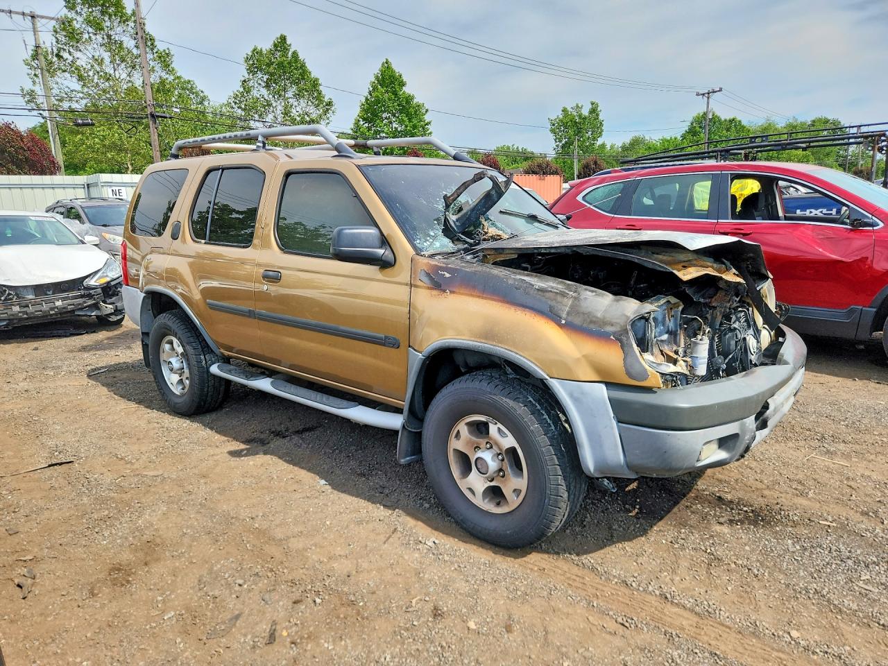 2000 Nissan Xterra Xe-v6 Оранжевый vin: 5N1ED28Y0YC592960
